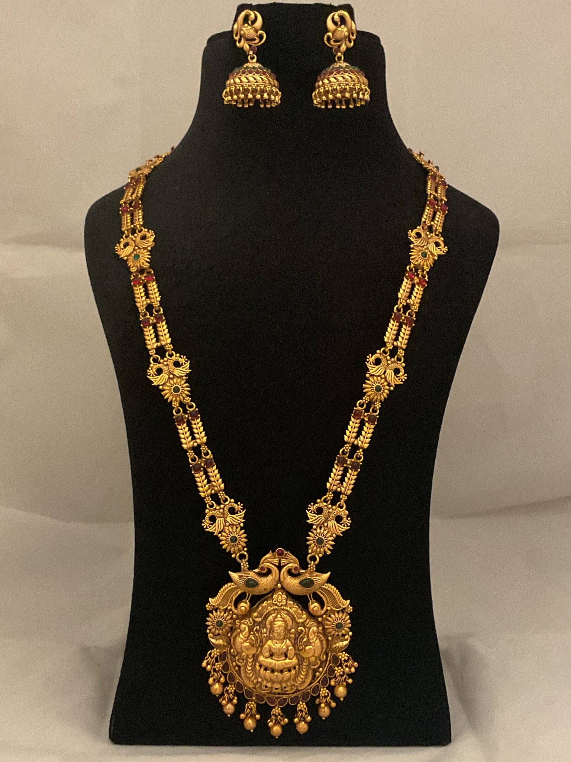 Matte Long Necklace-003