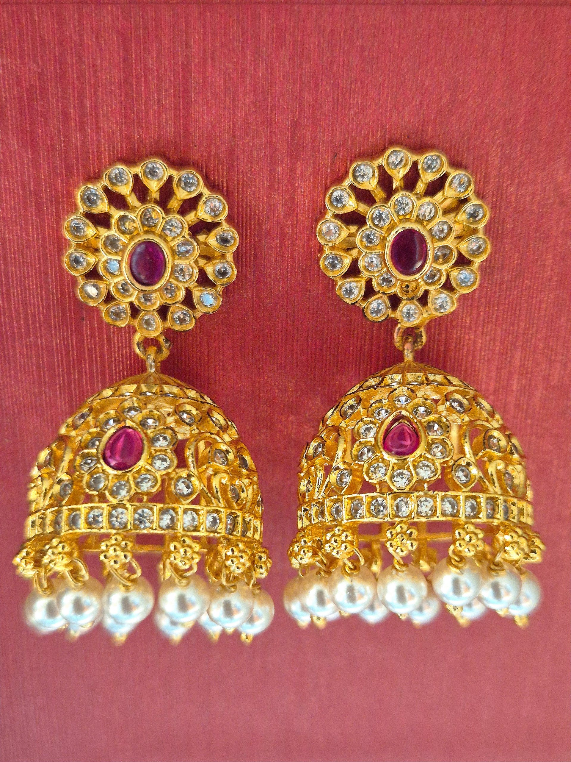 Silver Earring SRE-GP-082