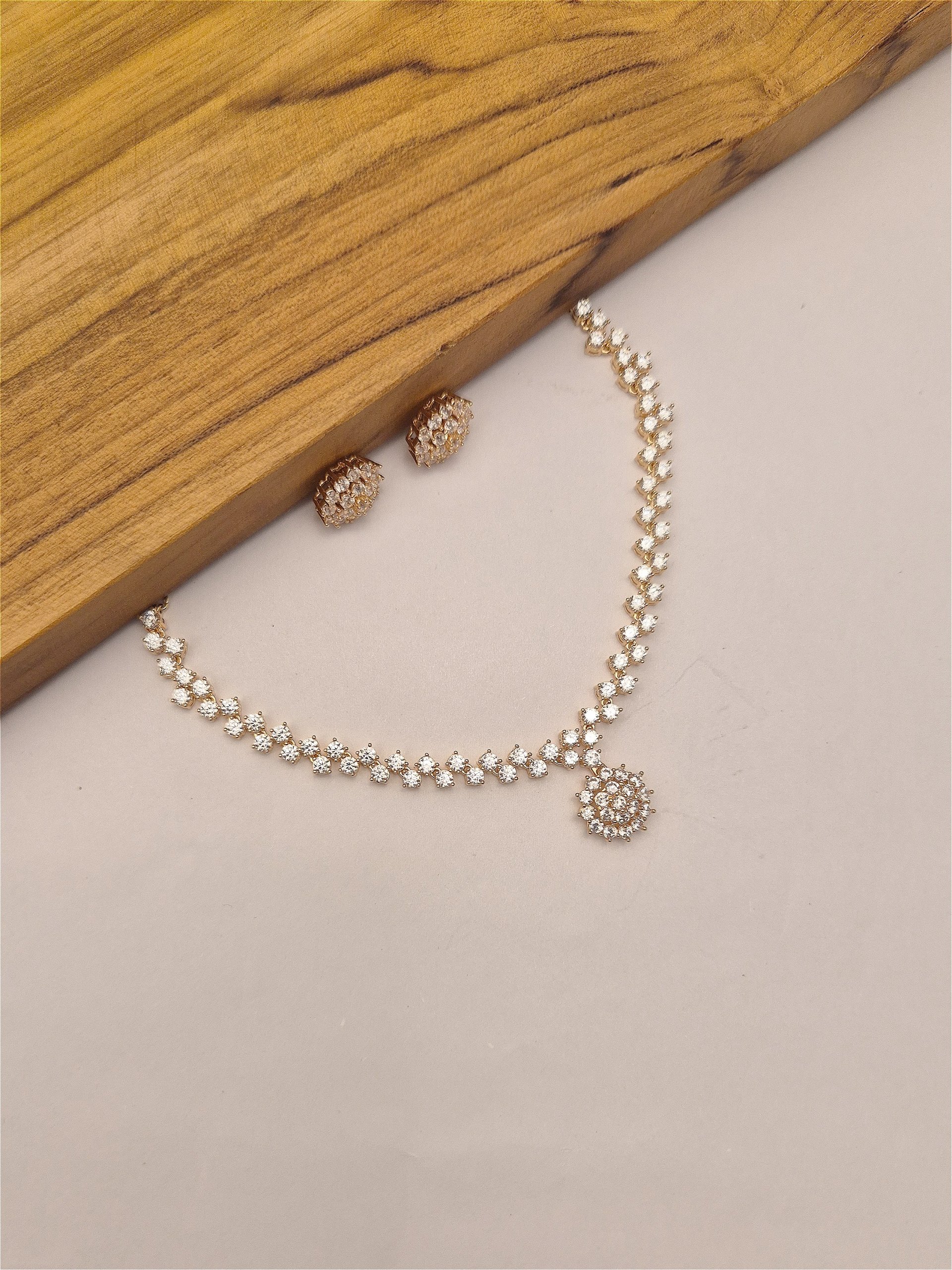 Zircon Necklace NCK-GP-ZC-0044