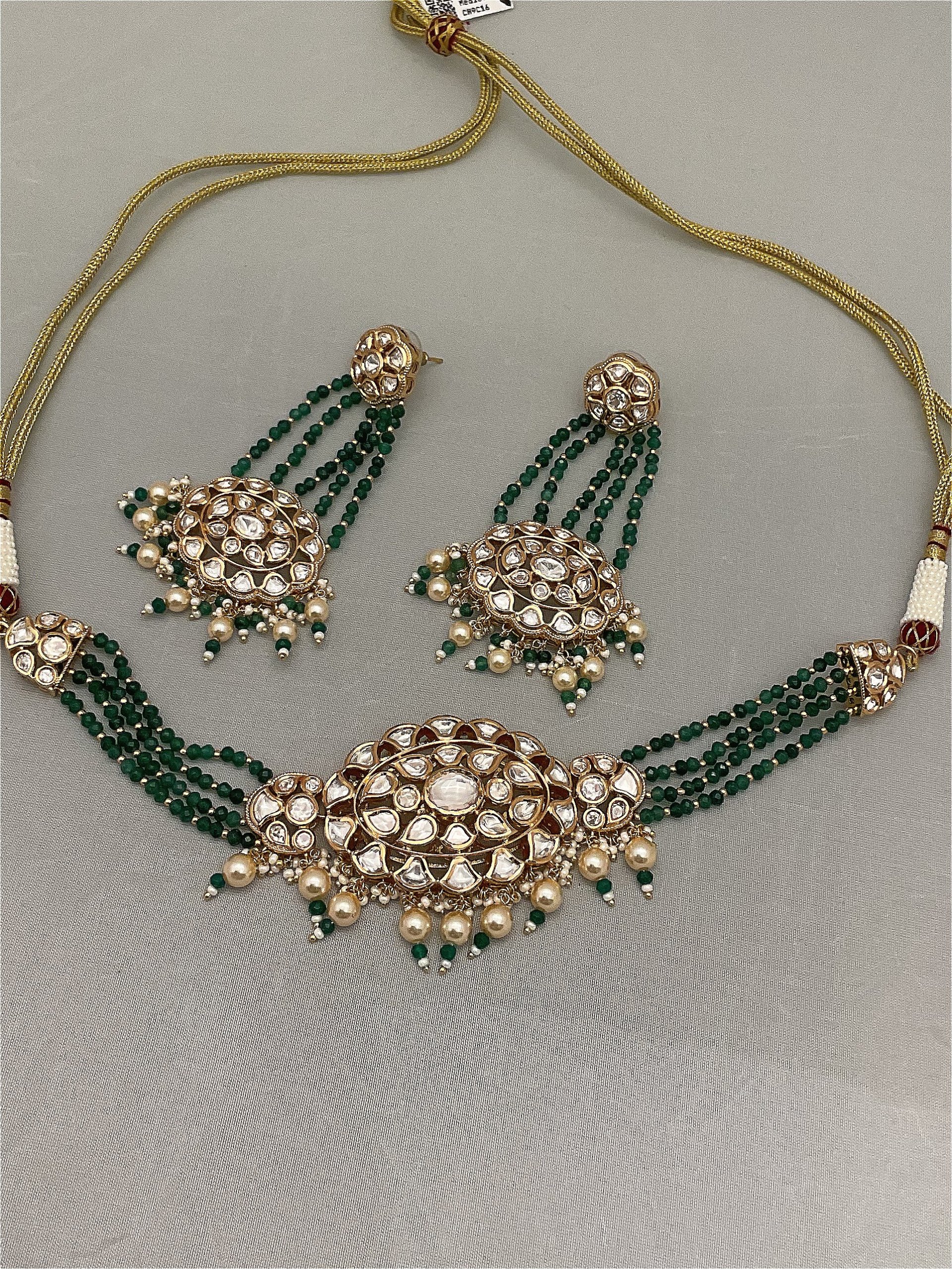 Kundan Necklace NCK-BD-GP-003