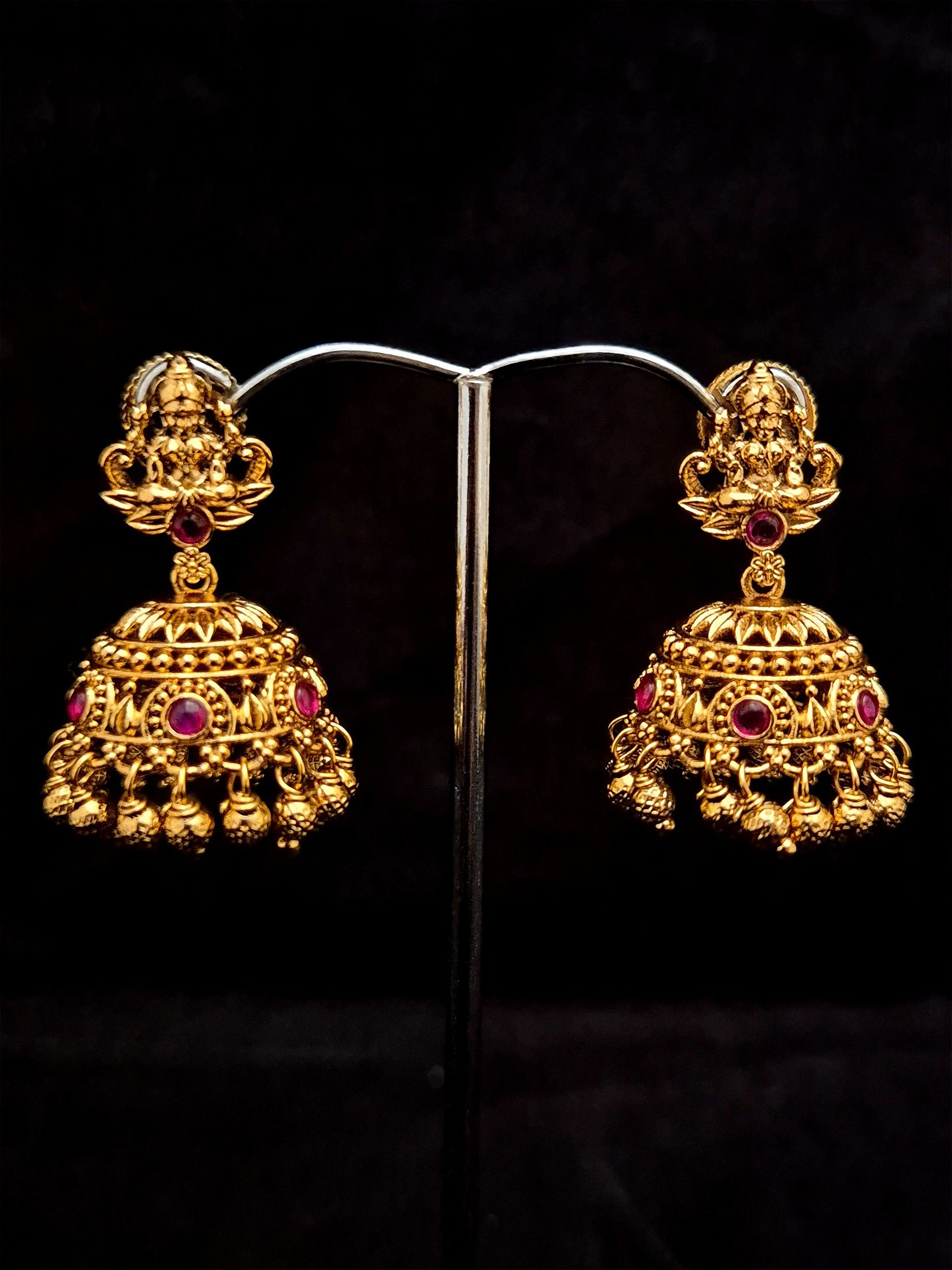 Antique Jhumukas EAR-AQ-KP-025