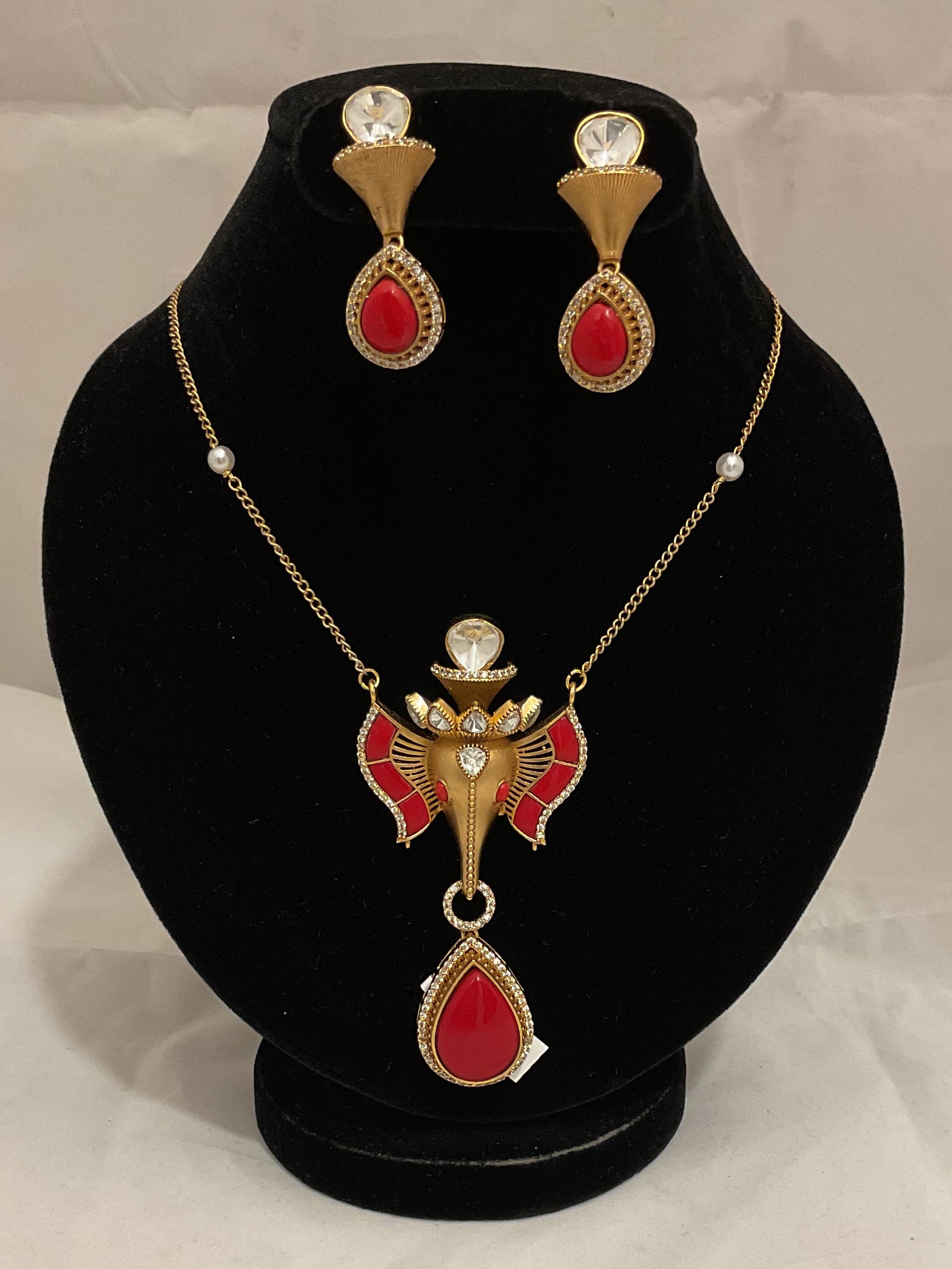 Kundan Necklace NCK-GP-KD-022
