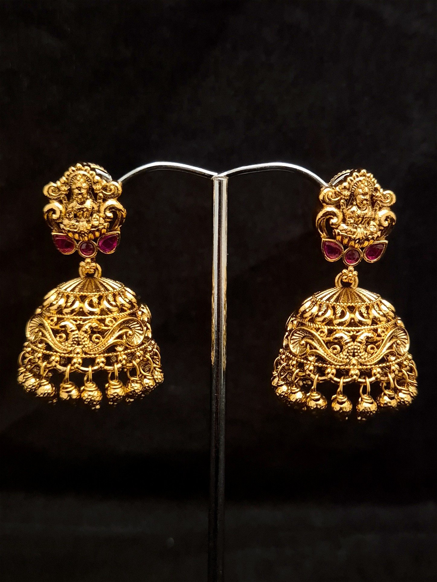Antique Jhumukas EAR-AQ-KP-021