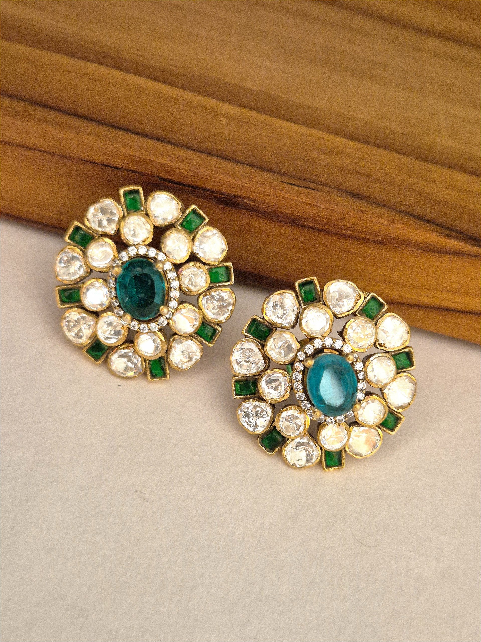 Silver Earring SRE-GP-079