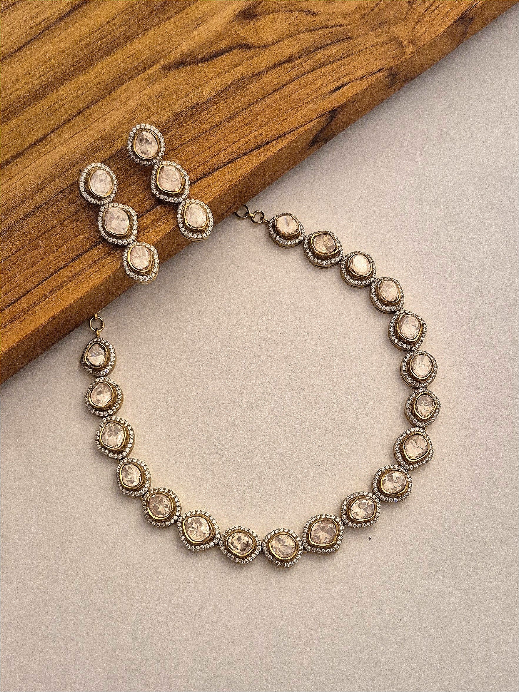 Kundan Necklace NCK-GP-KD-037