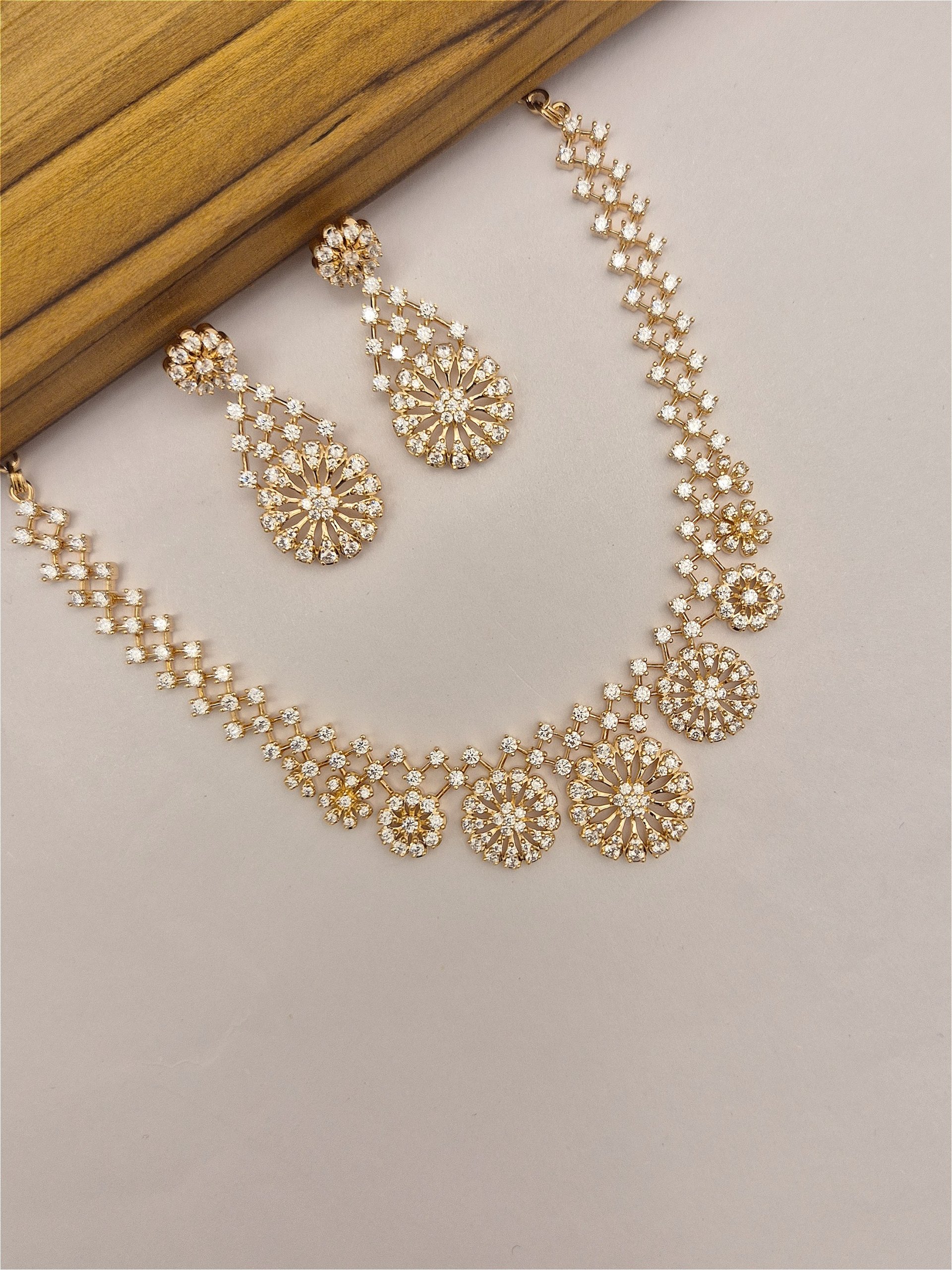 Zircon Necklace NCK-GP-ZC-005