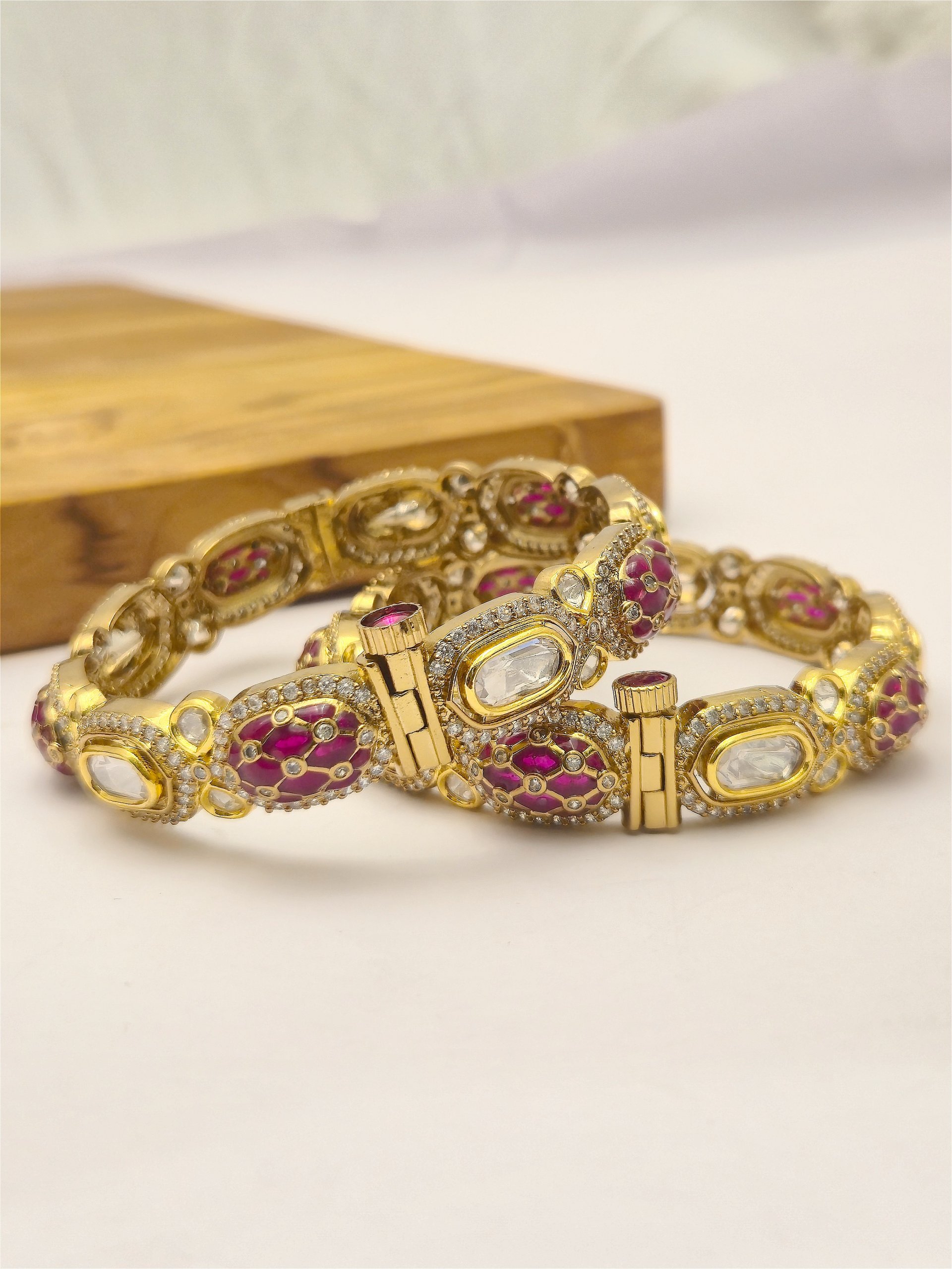 Kundan Bangles BNG-GP-KD-006