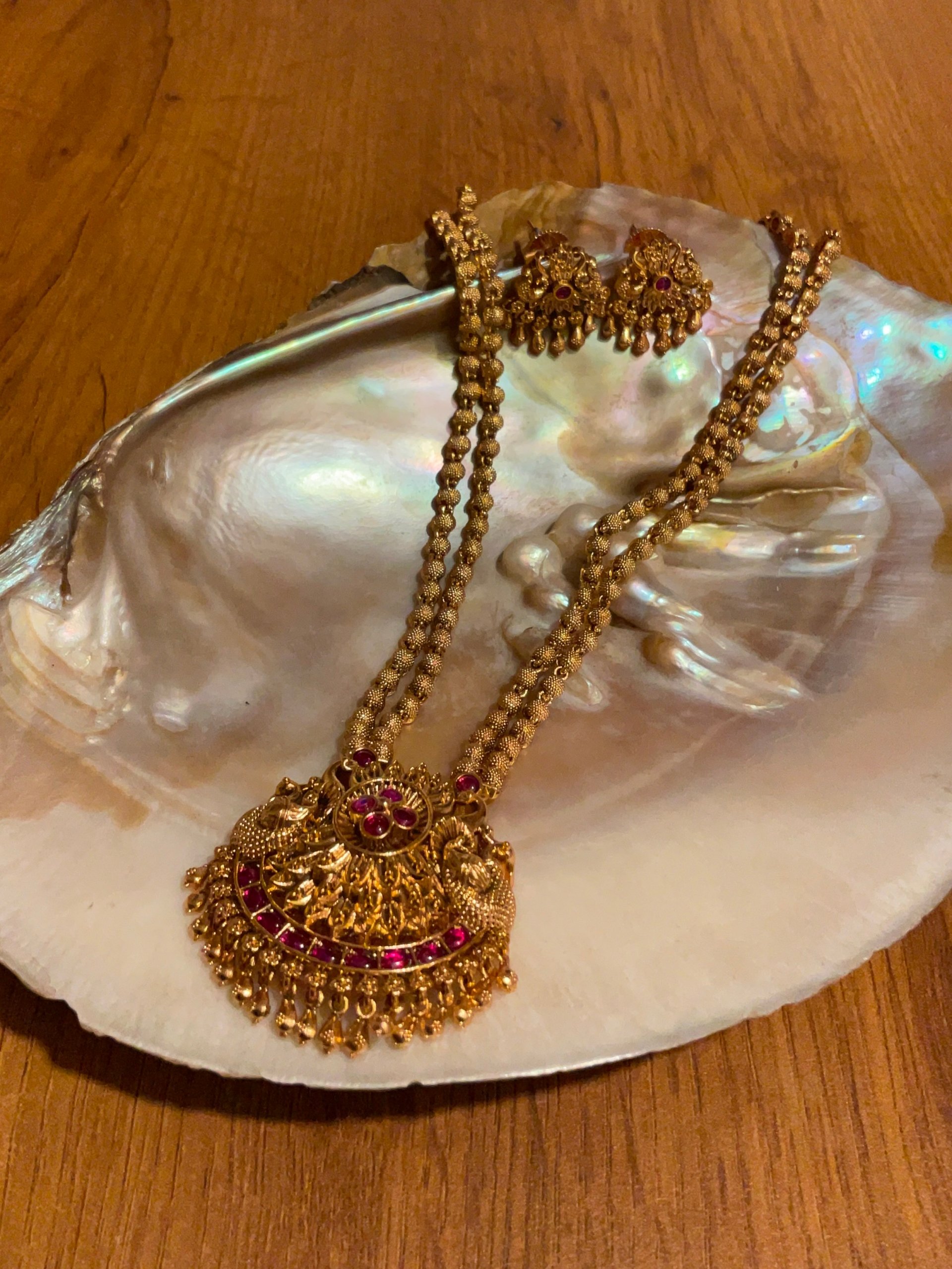 Antique Long Necklace NCL-AQ-KP-017