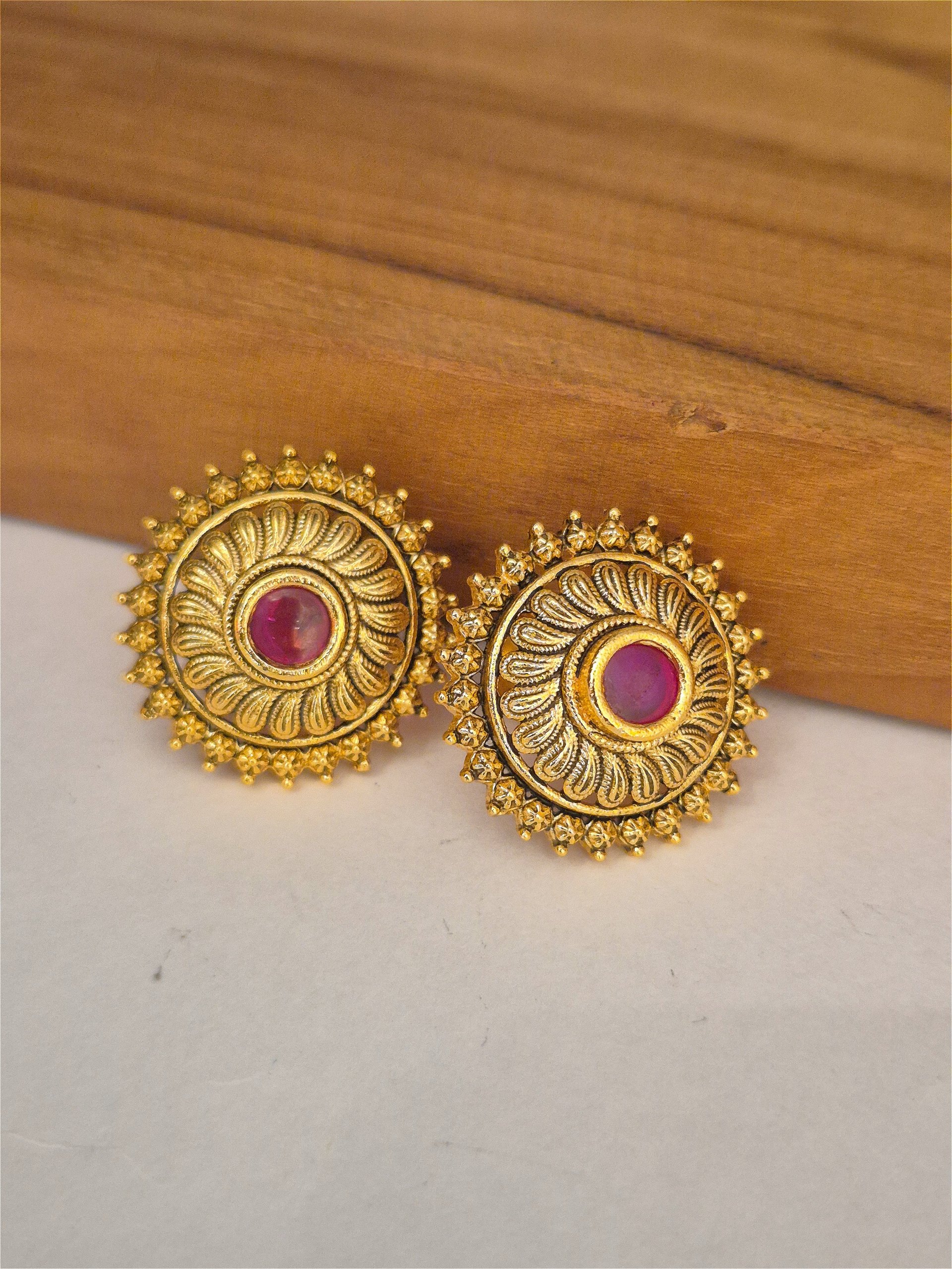 Silver Earring SRE-GP-034