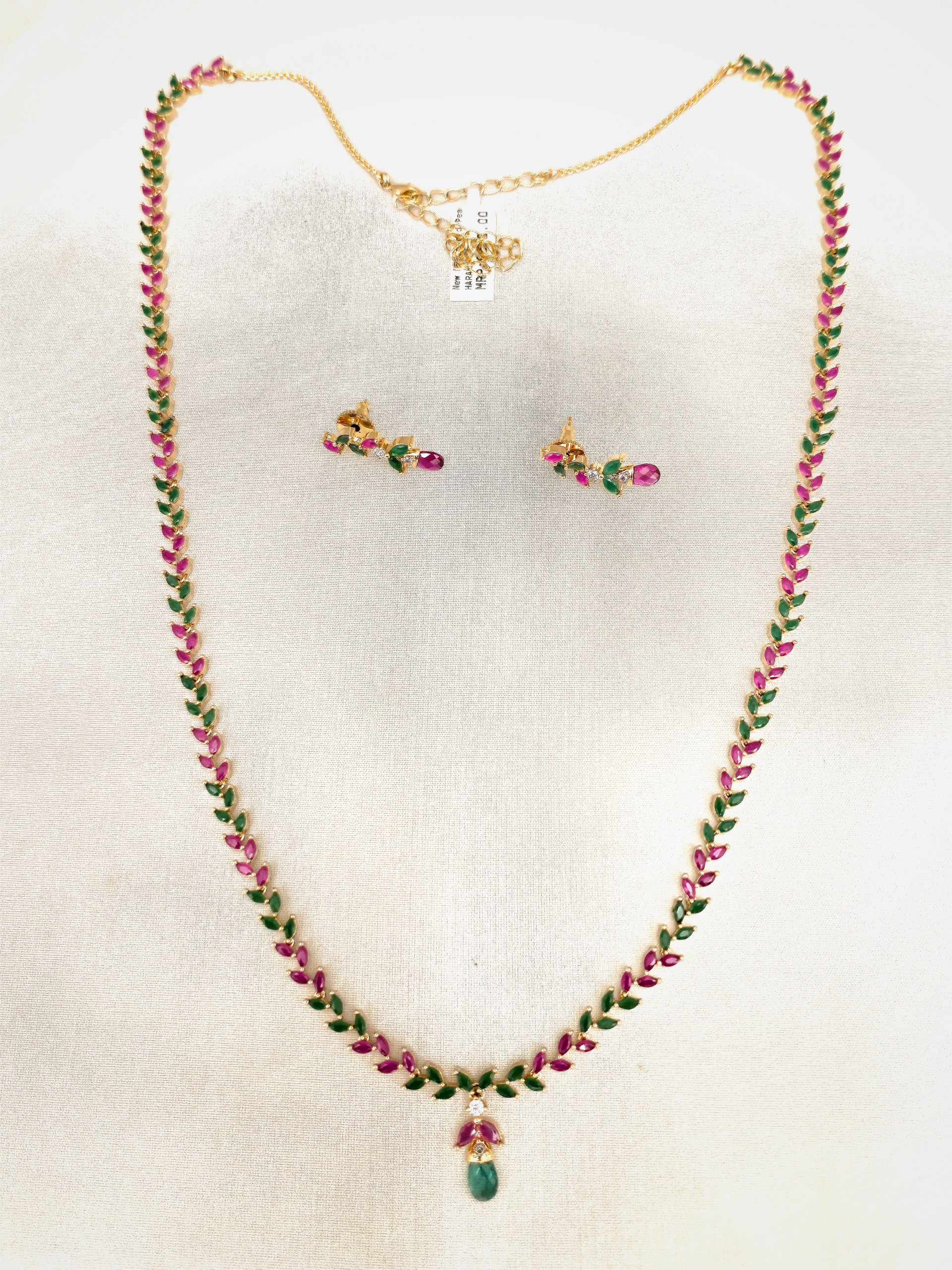 Stone Long Necklace NCL-GP-ST-0010