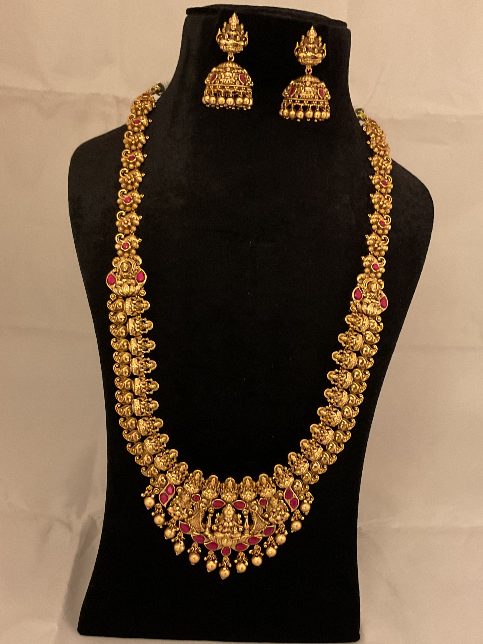 Antique Lakshmi Temple Necklace