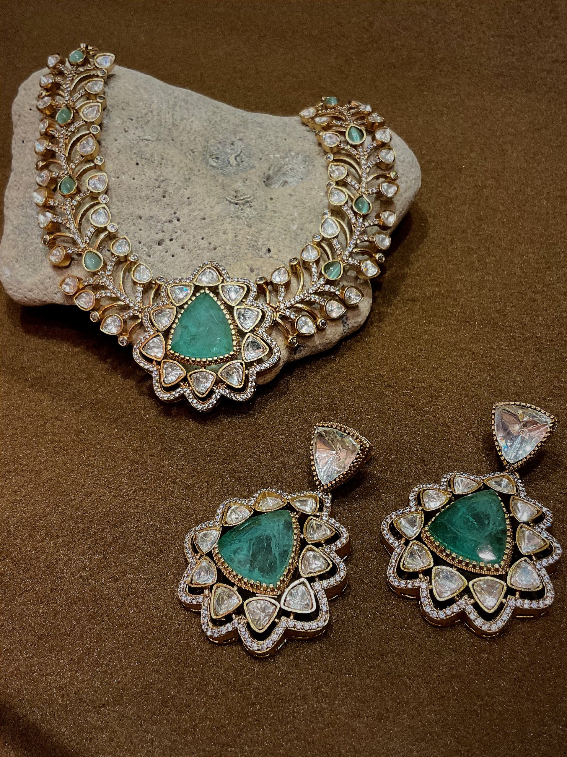 Kundan Necklace NCK-GP-KD-007