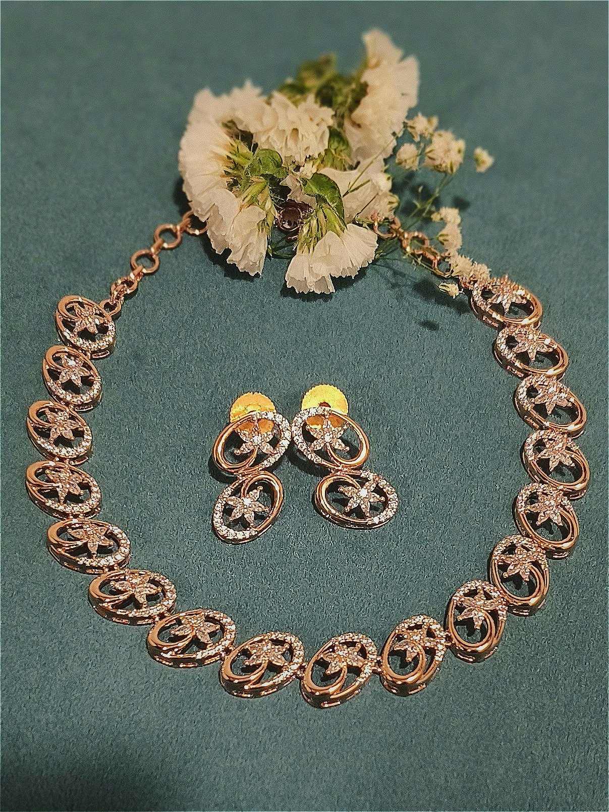 Zircon necklace NCK-RG-ZC-002