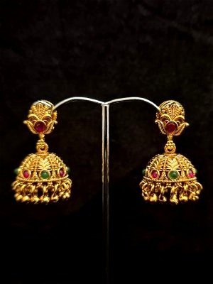 Antique Jhumukas EAR-AQ-KP-004