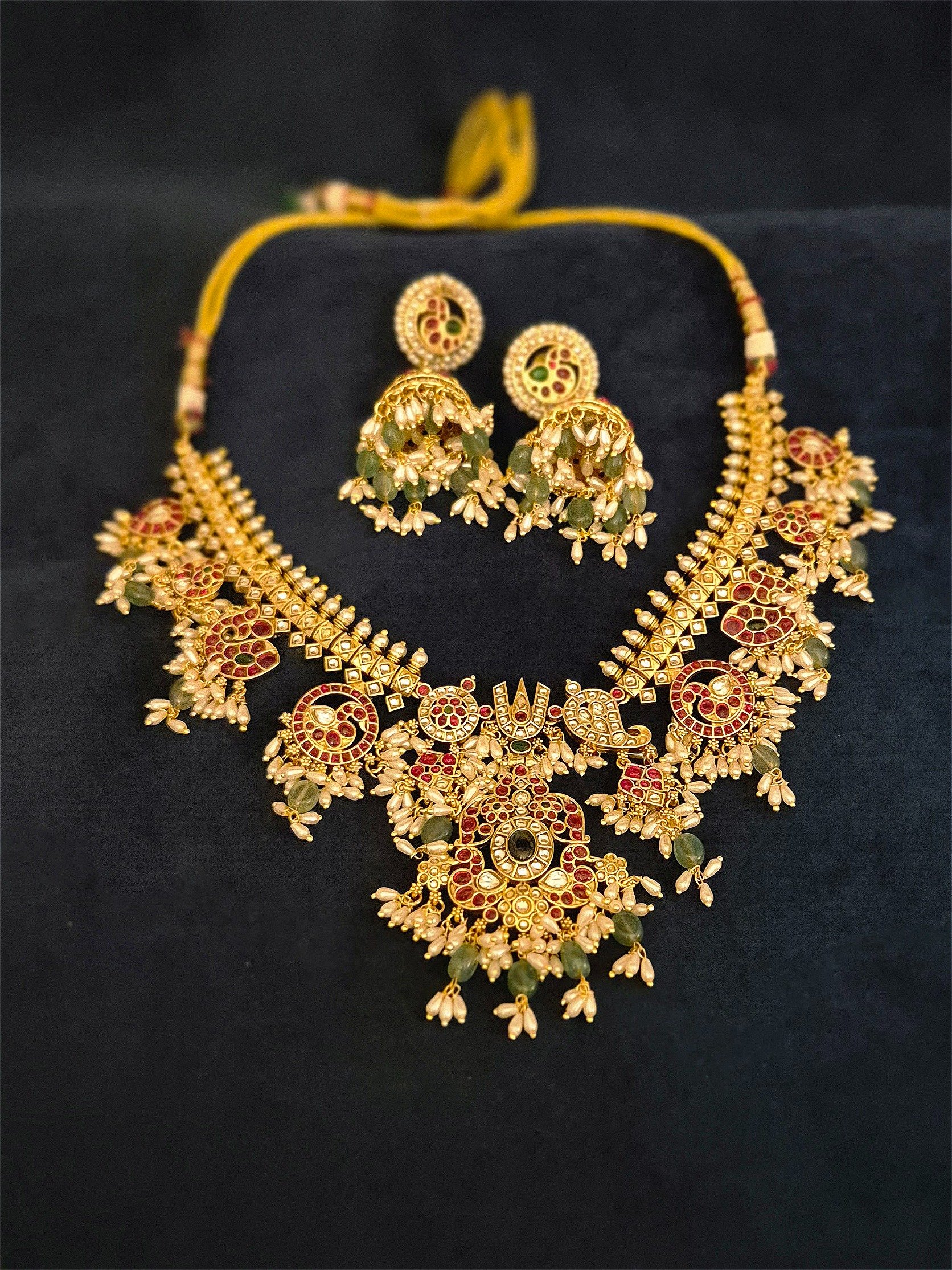 Kundan Necklace NCK-AQ-KD-005