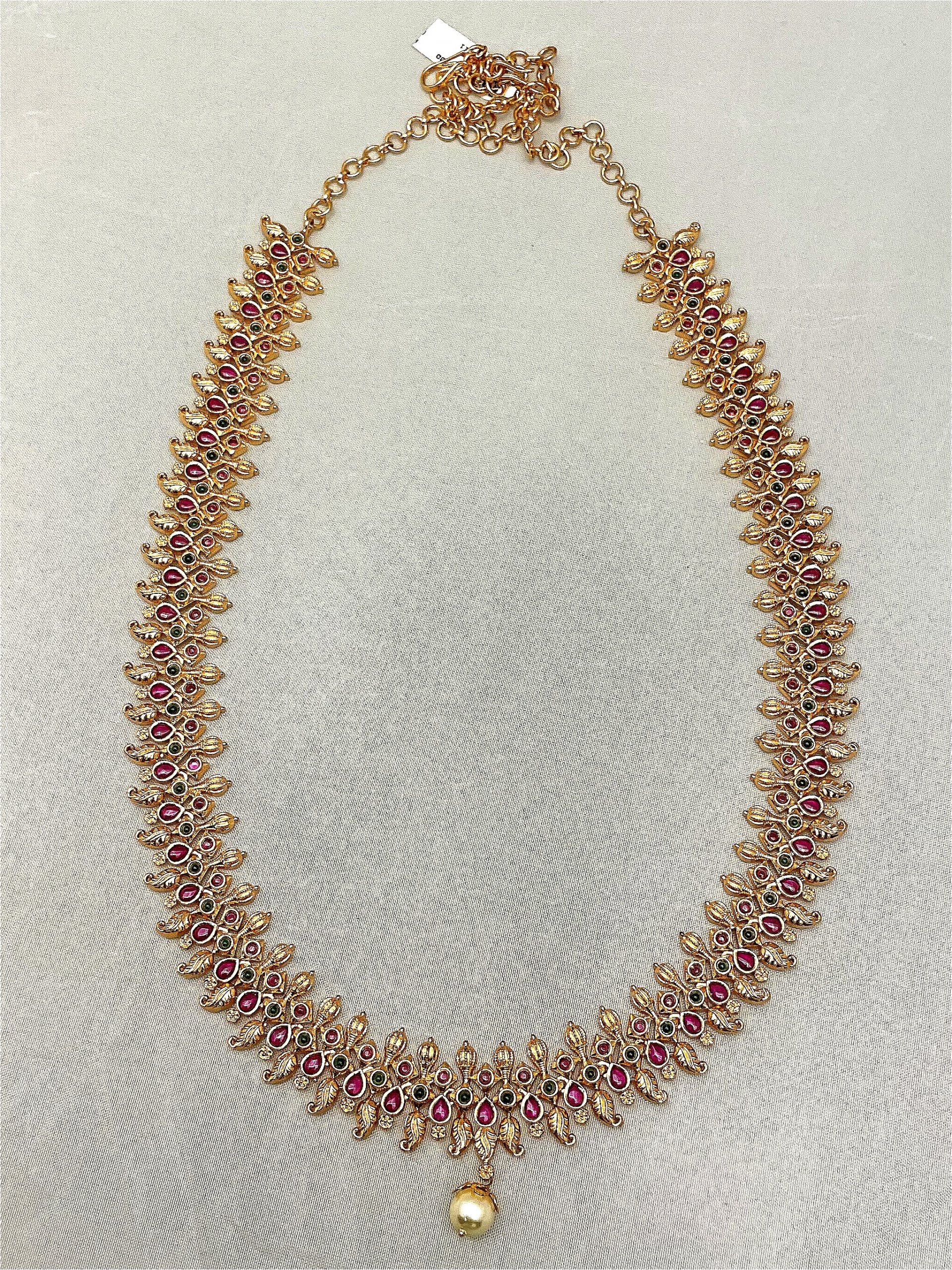Matte Long Necklace NCL-MT-KP-010