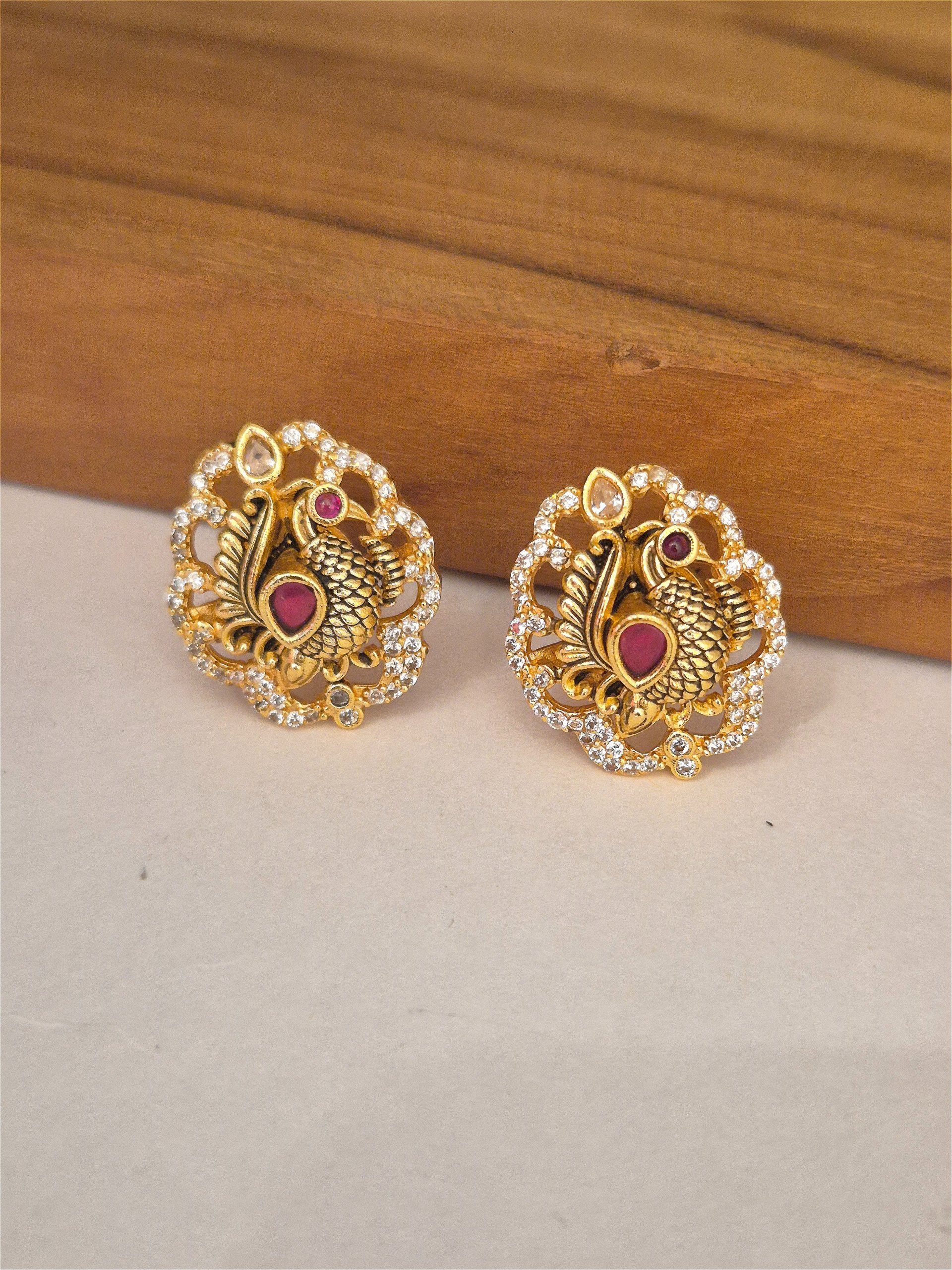 Silver Earring SRE-GP-025