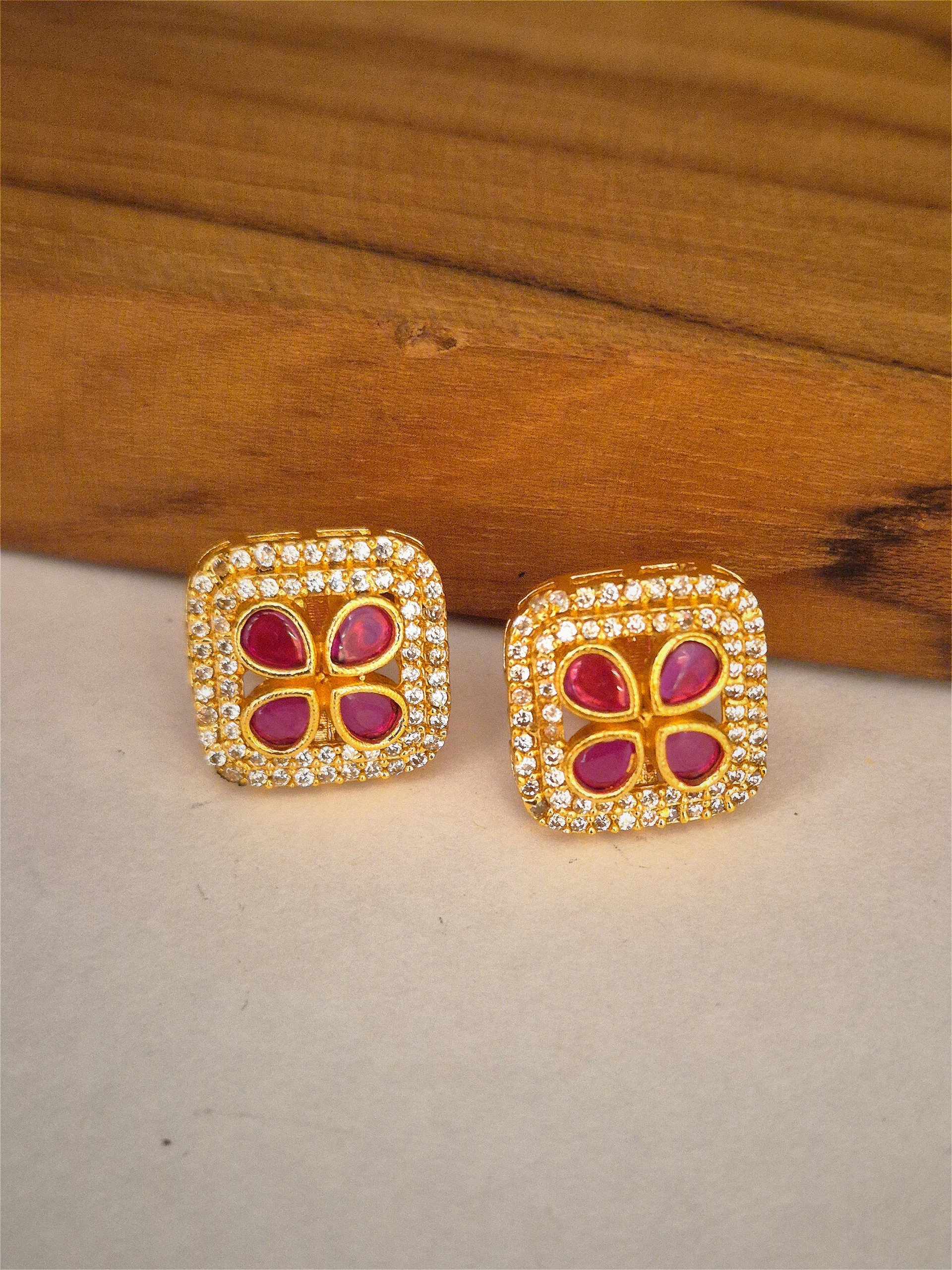 Silver Earring SRE-GP-038