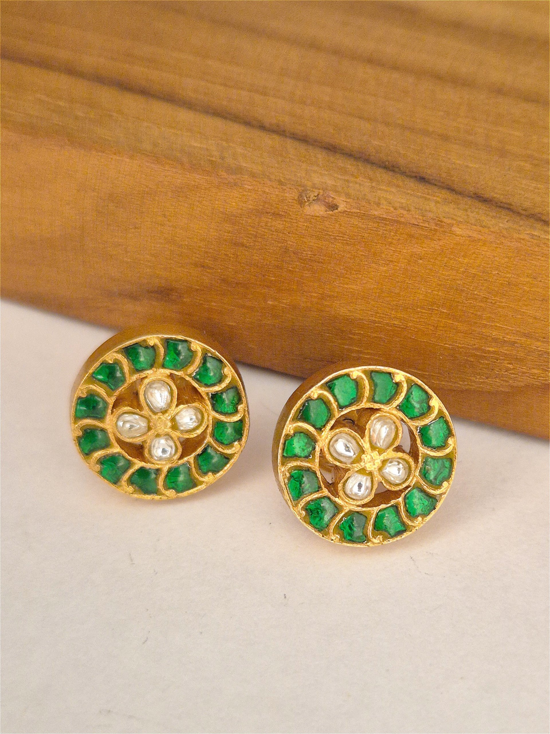 Silver Earring SRE-GP-042