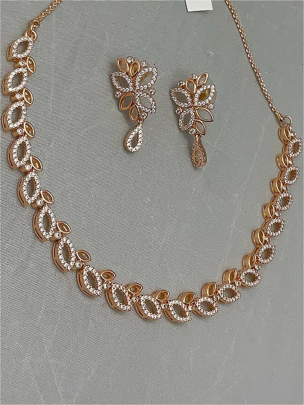 Zircon necklace  NCK-GP-ZC-005