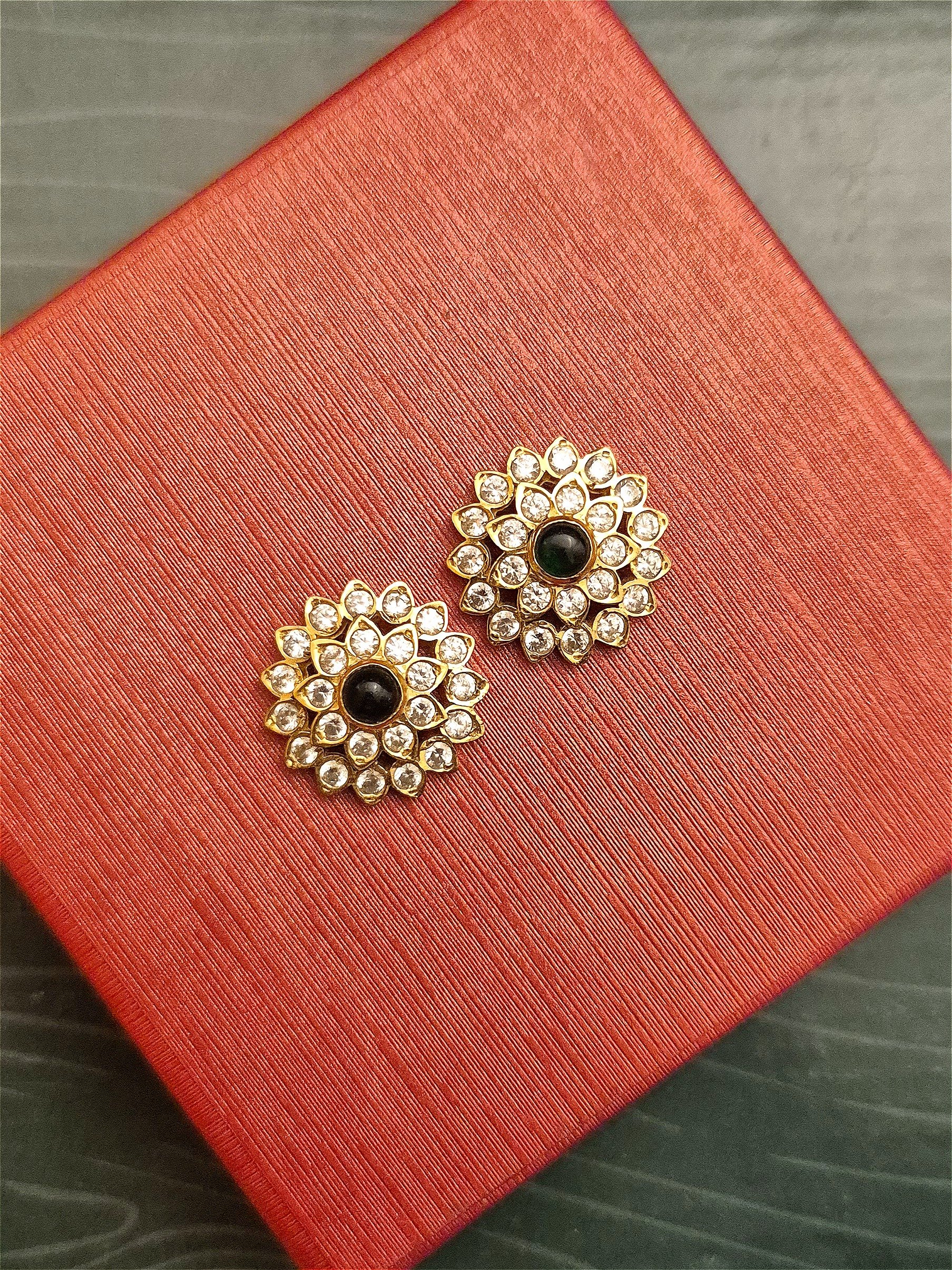 Silver Earring SRE-GP-019