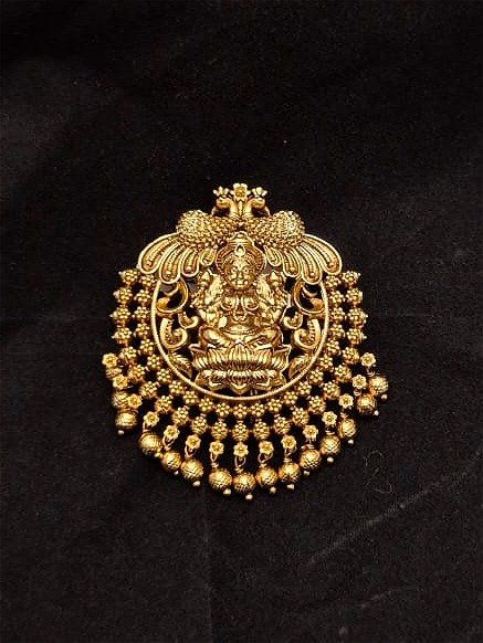 Antique Hair Brooch AHB-AQ-007