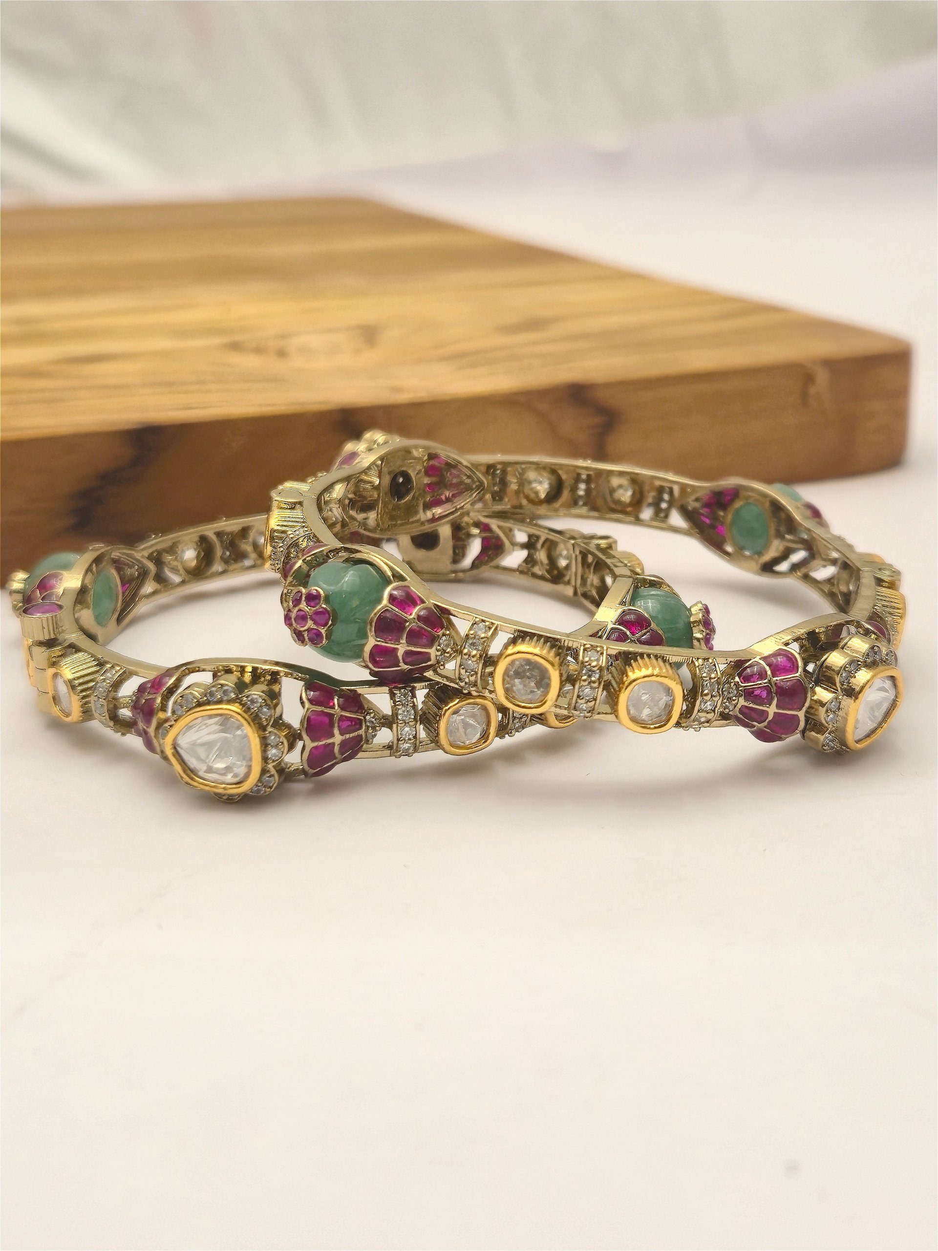 Kundan Bangles BNG-GP-KD-005