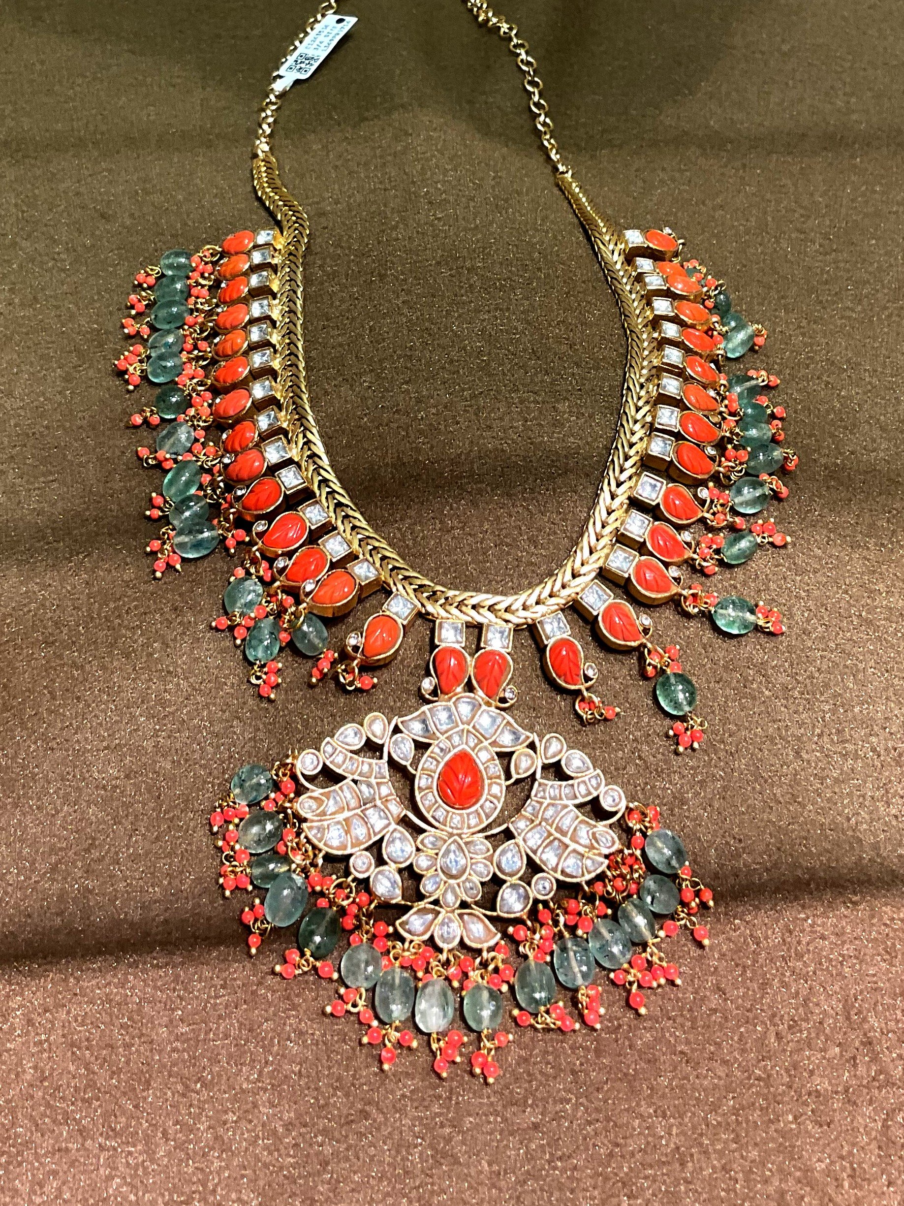 Kundan Necklace NCK-GP-KD-017