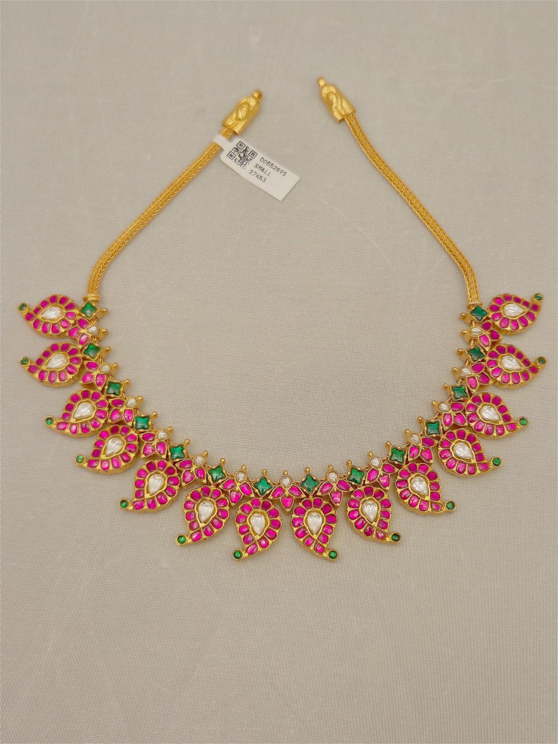 Silver necklace NCK-SLR-JD-001