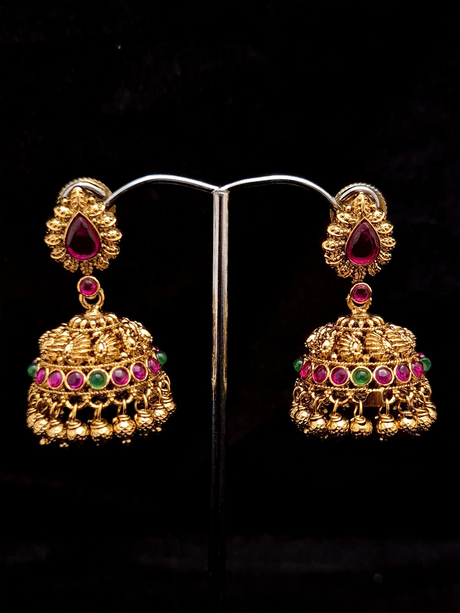 Antique Jhumukas EAR-AQ-KP-020