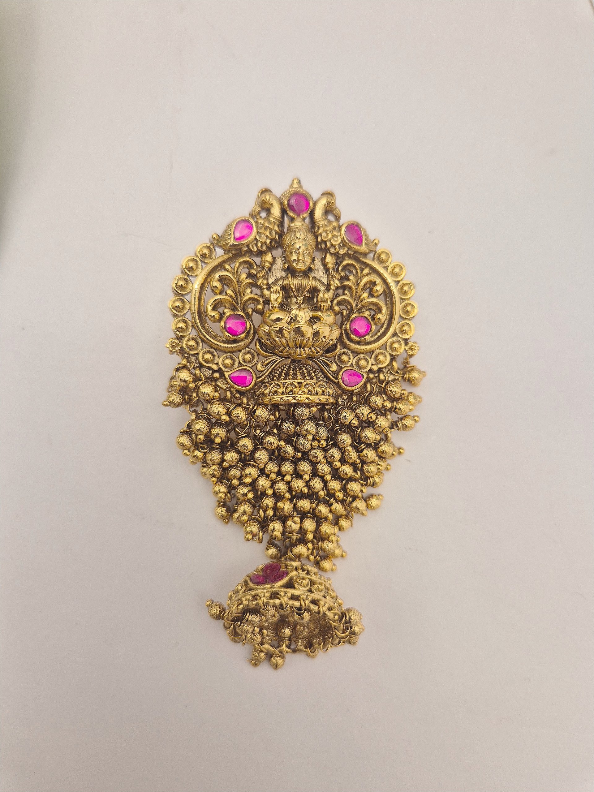 Antique Hair Brooch AHB-AQ-018