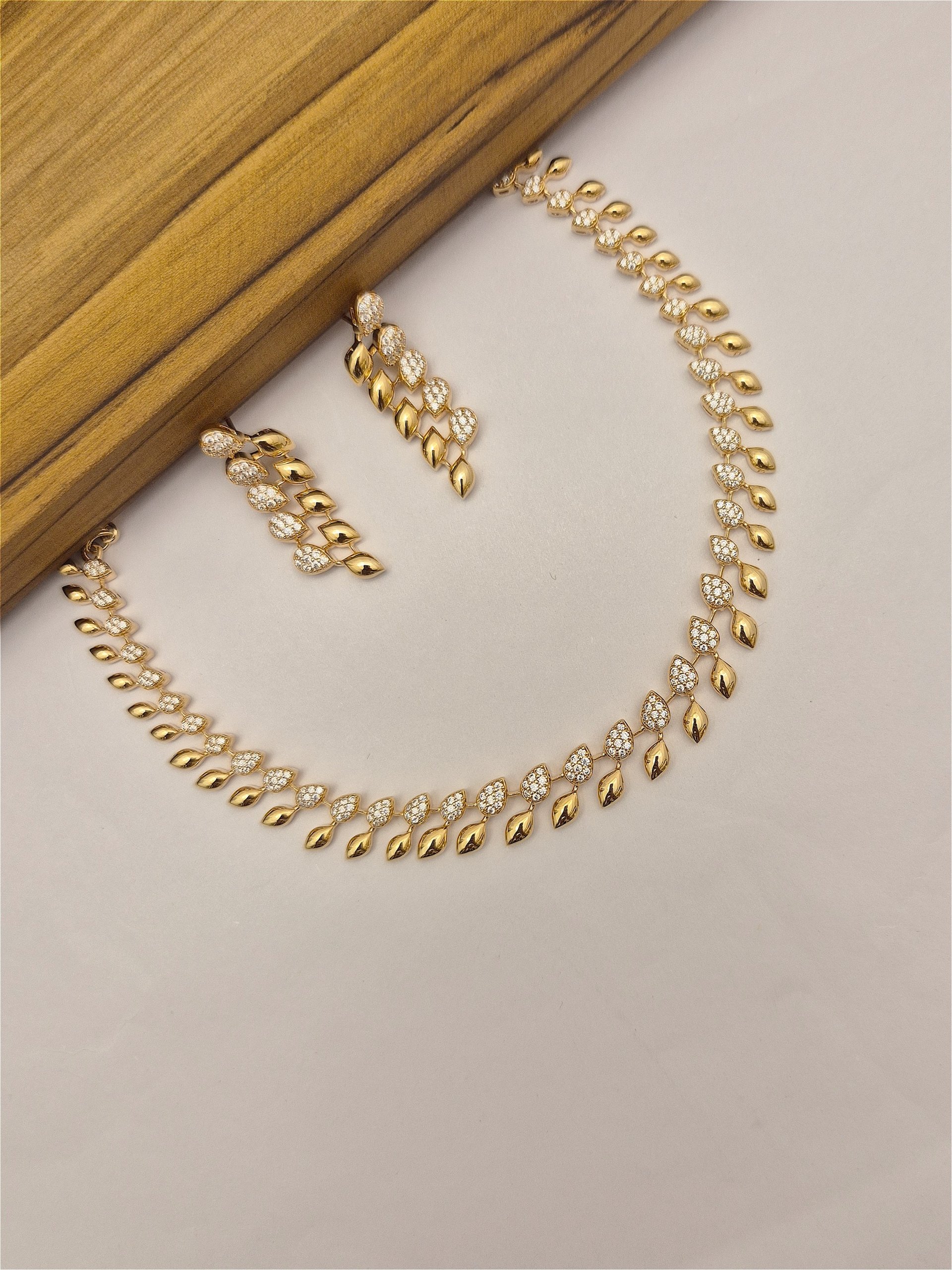 Zircon Necklace NCK-GP-ZC-009