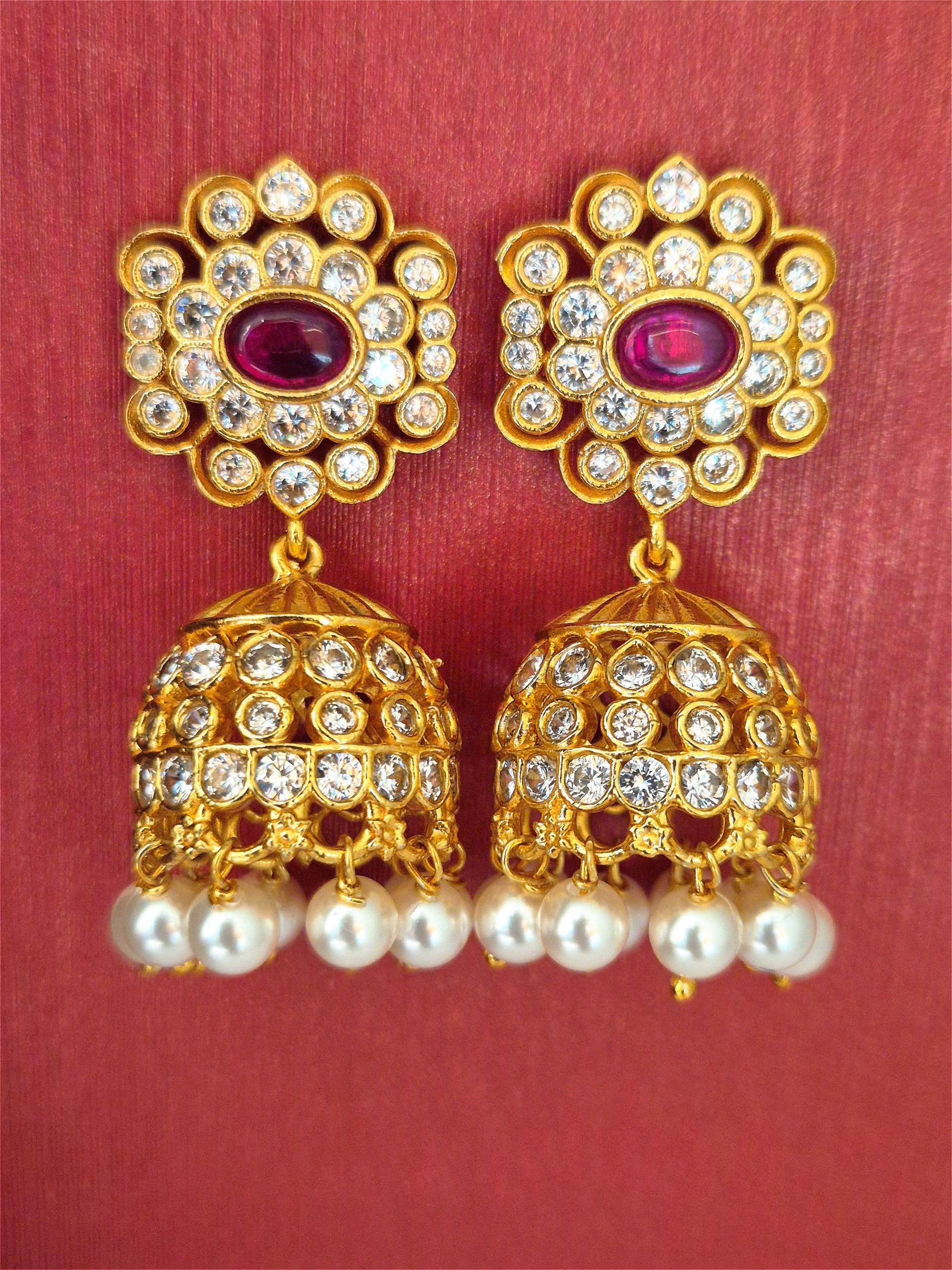 Silver Earring SRE-GP-081