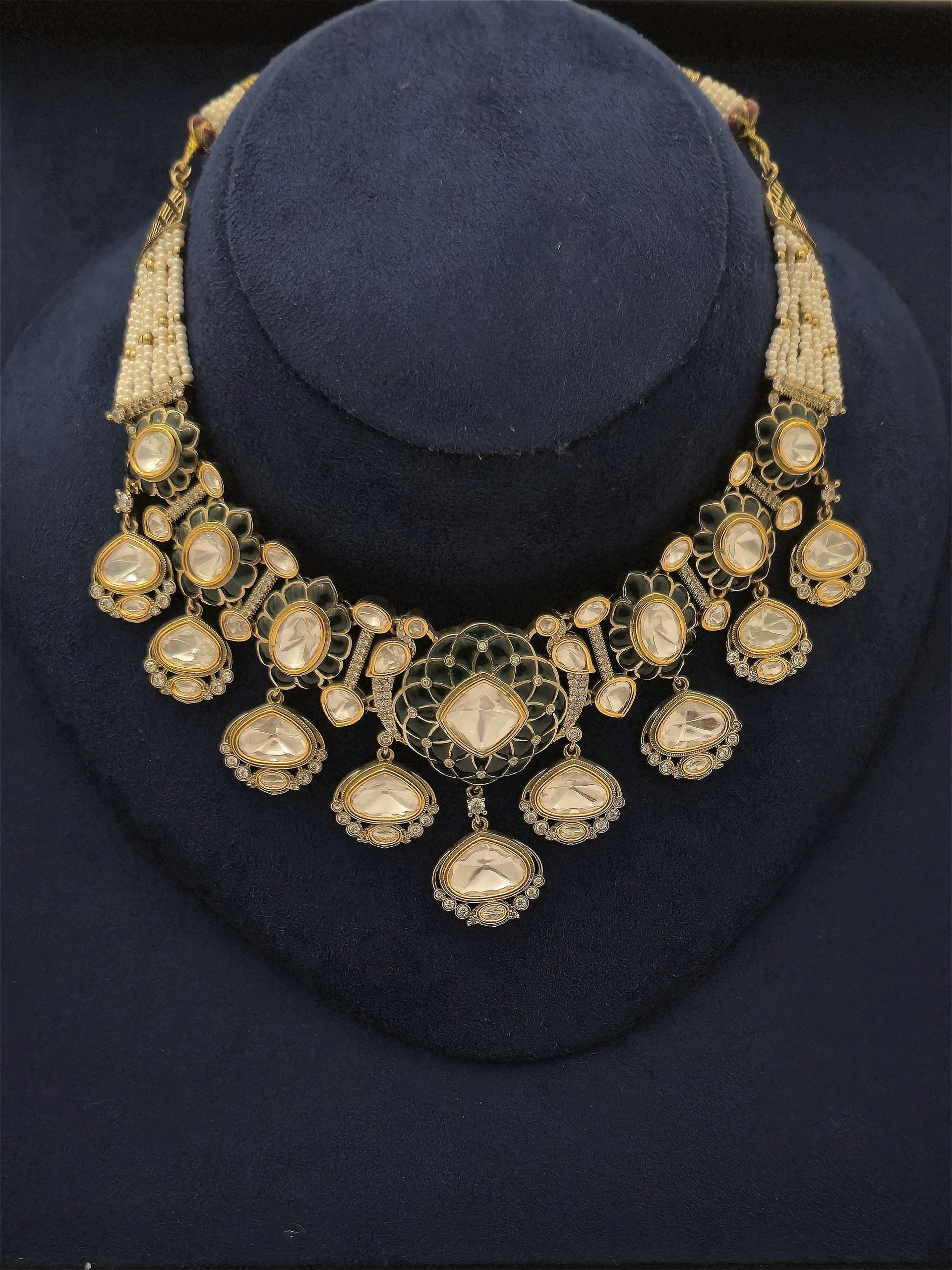 Kundan Necklace NCK-GP-KD-012