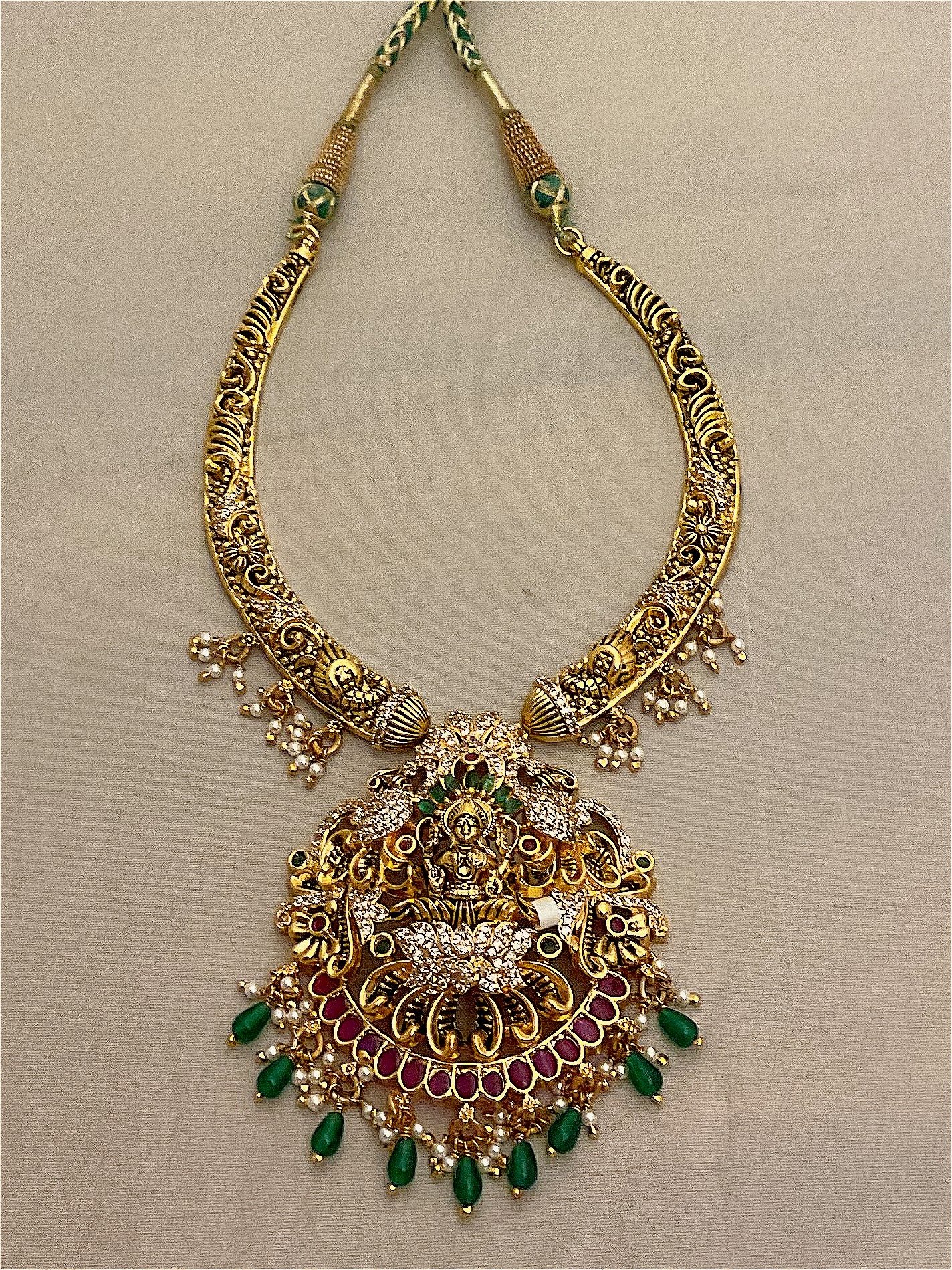Antique Silver Necklace SGC_KP-010