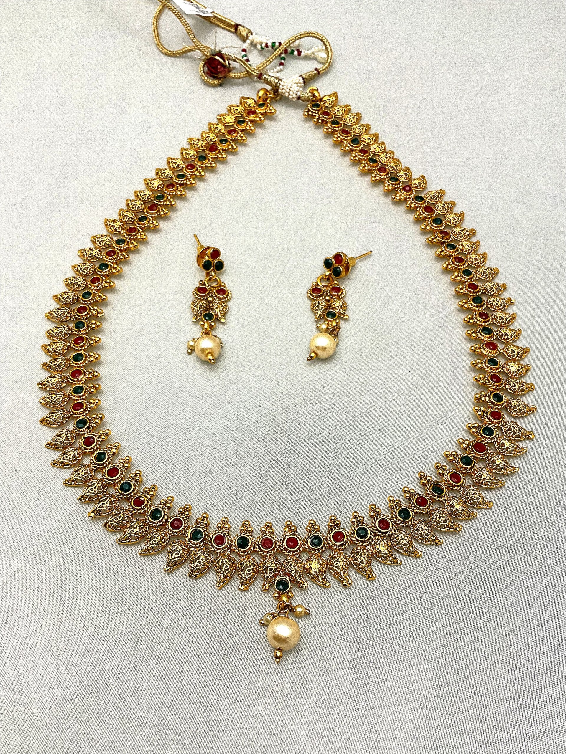 Matte Long Necklace NCL-MT-KP-011