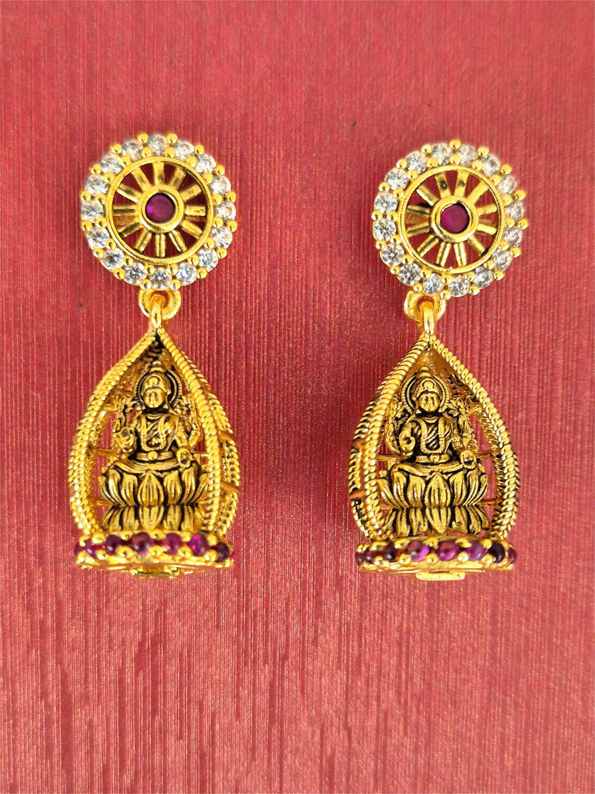 Silver Earring SRE-GP-084