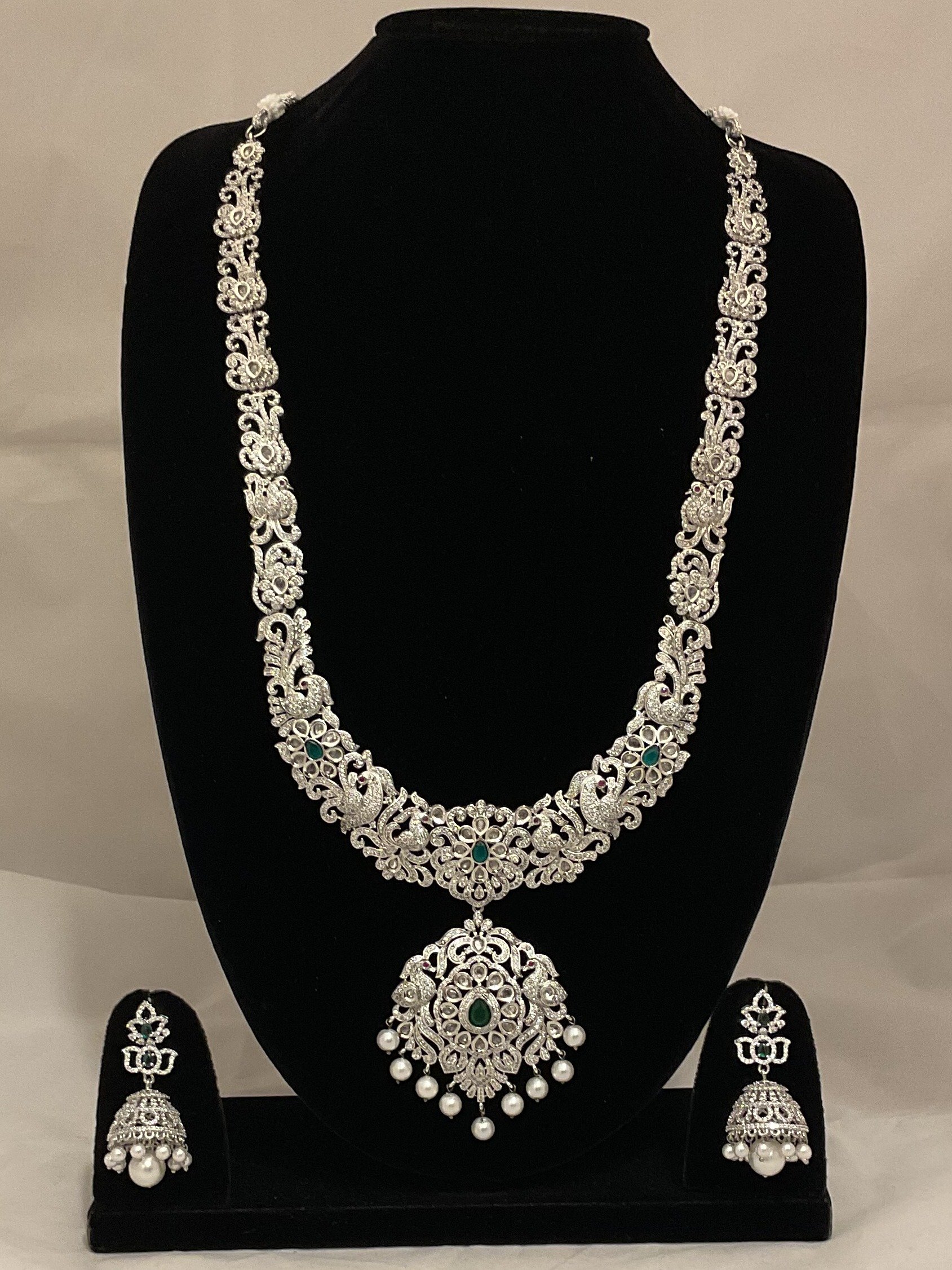 Stone Long Necklace NCL-RO-ZC-004