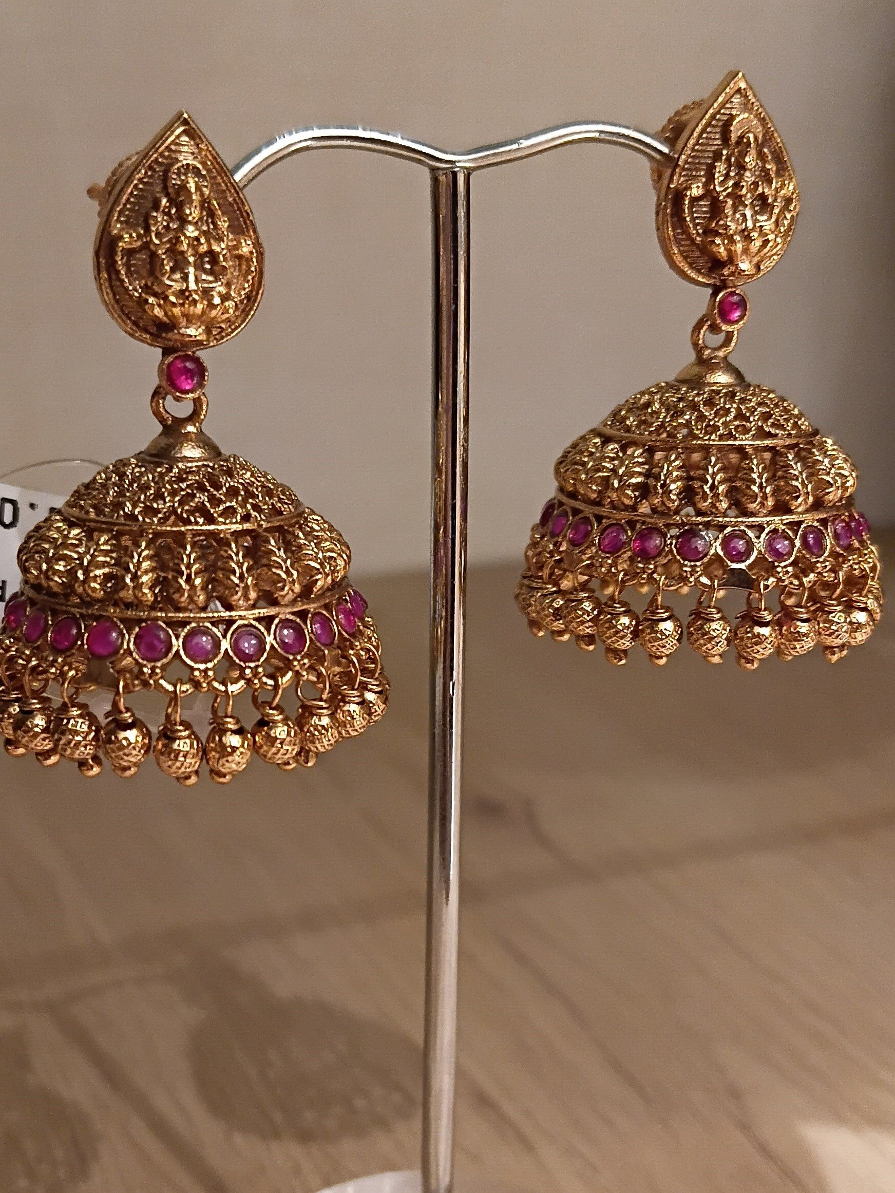 Antique Jhumukas EAR-AQ-KP-002