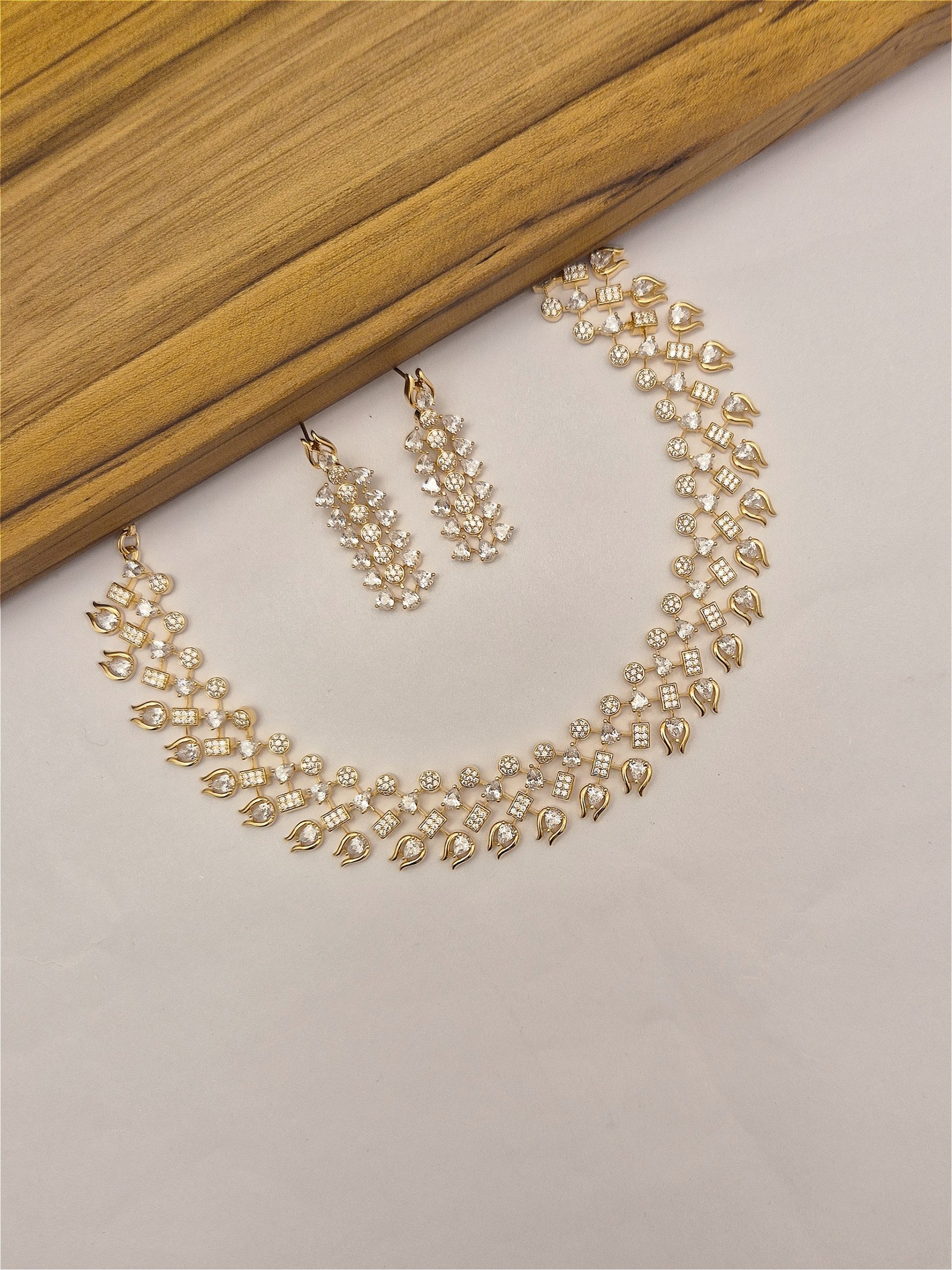 Zircon Necklace NCK-GP-ZC-008