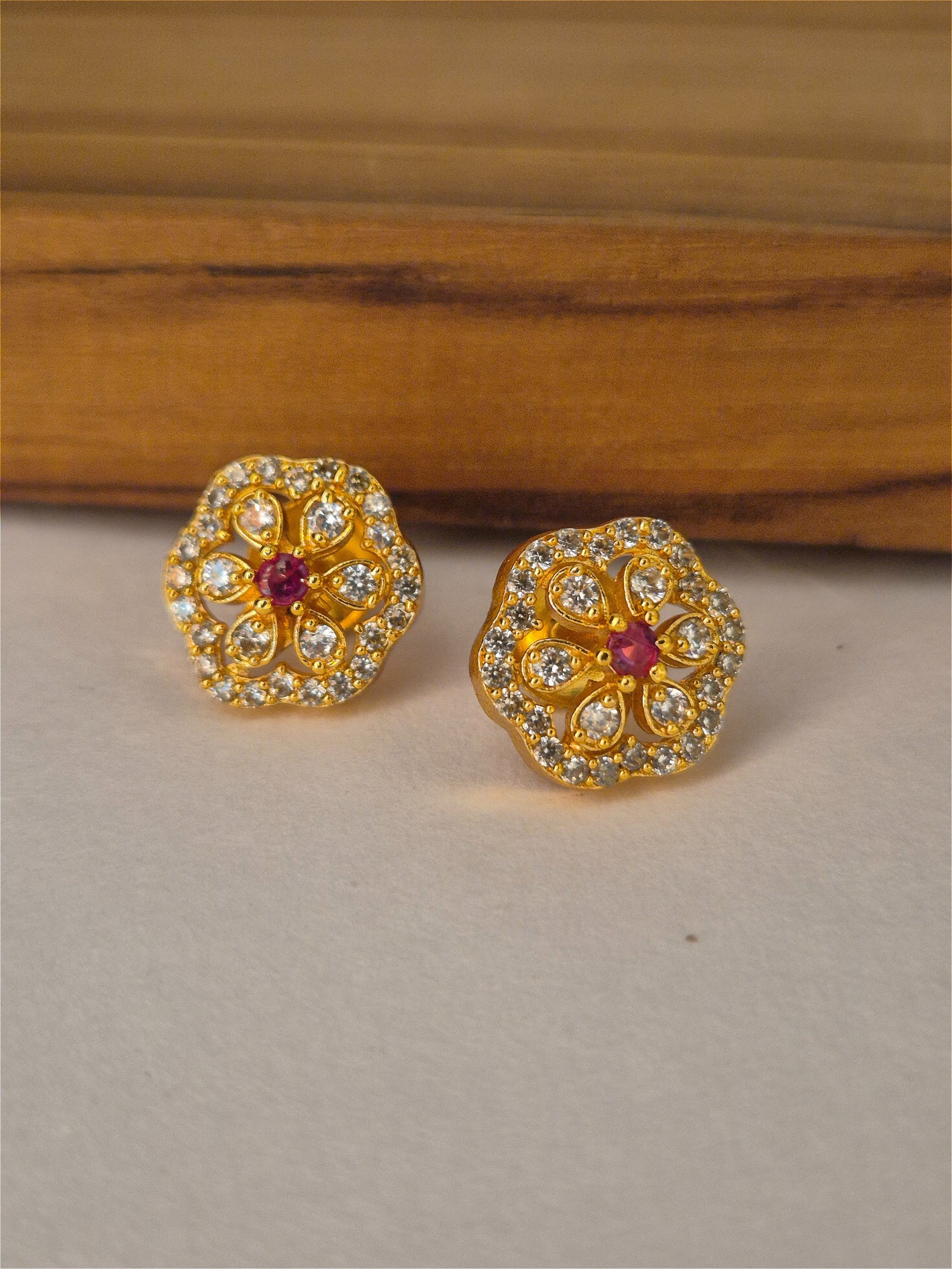 Silver Earring SRE-GP-068