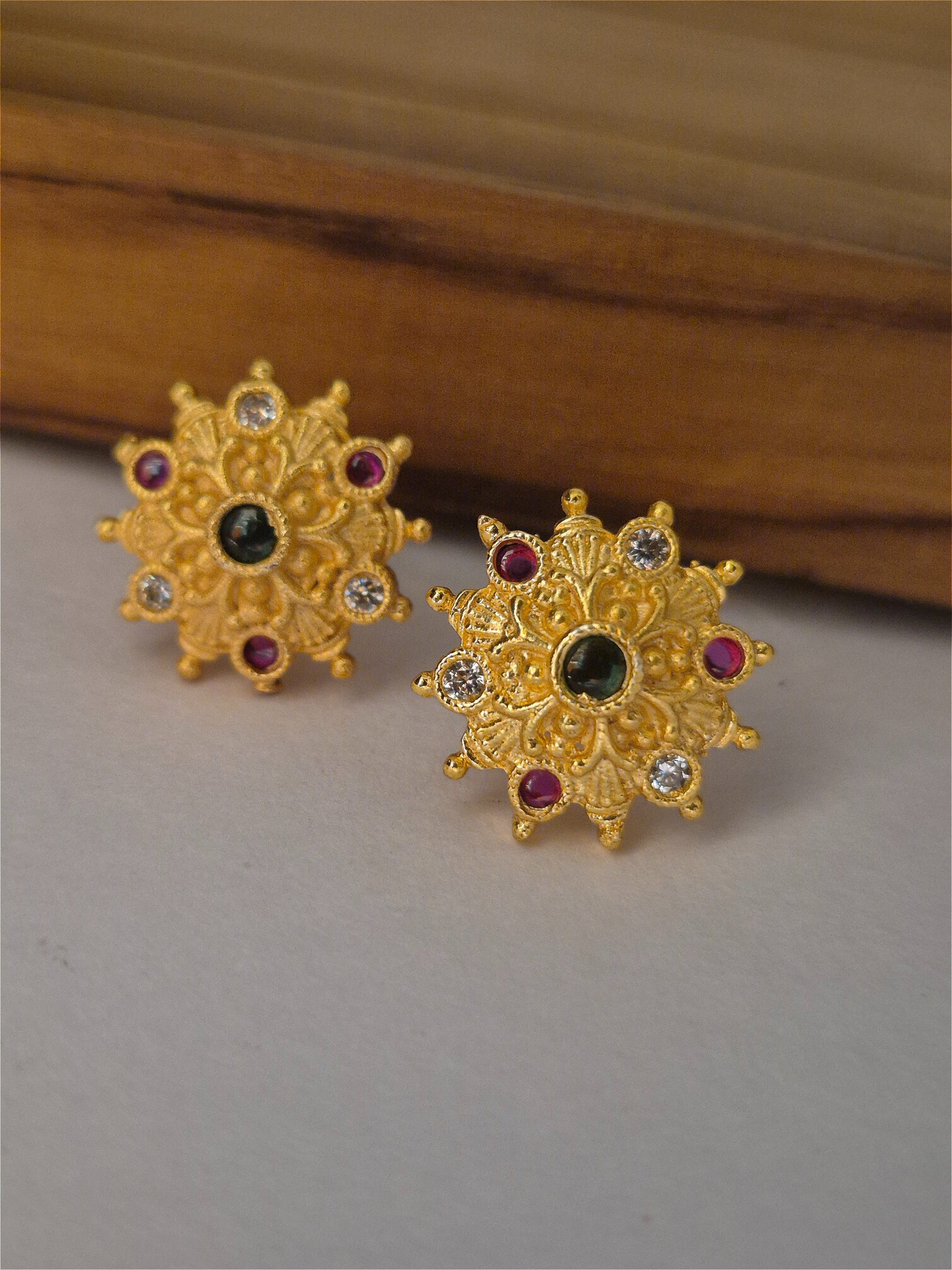 Silver Earring SRE-GP-075