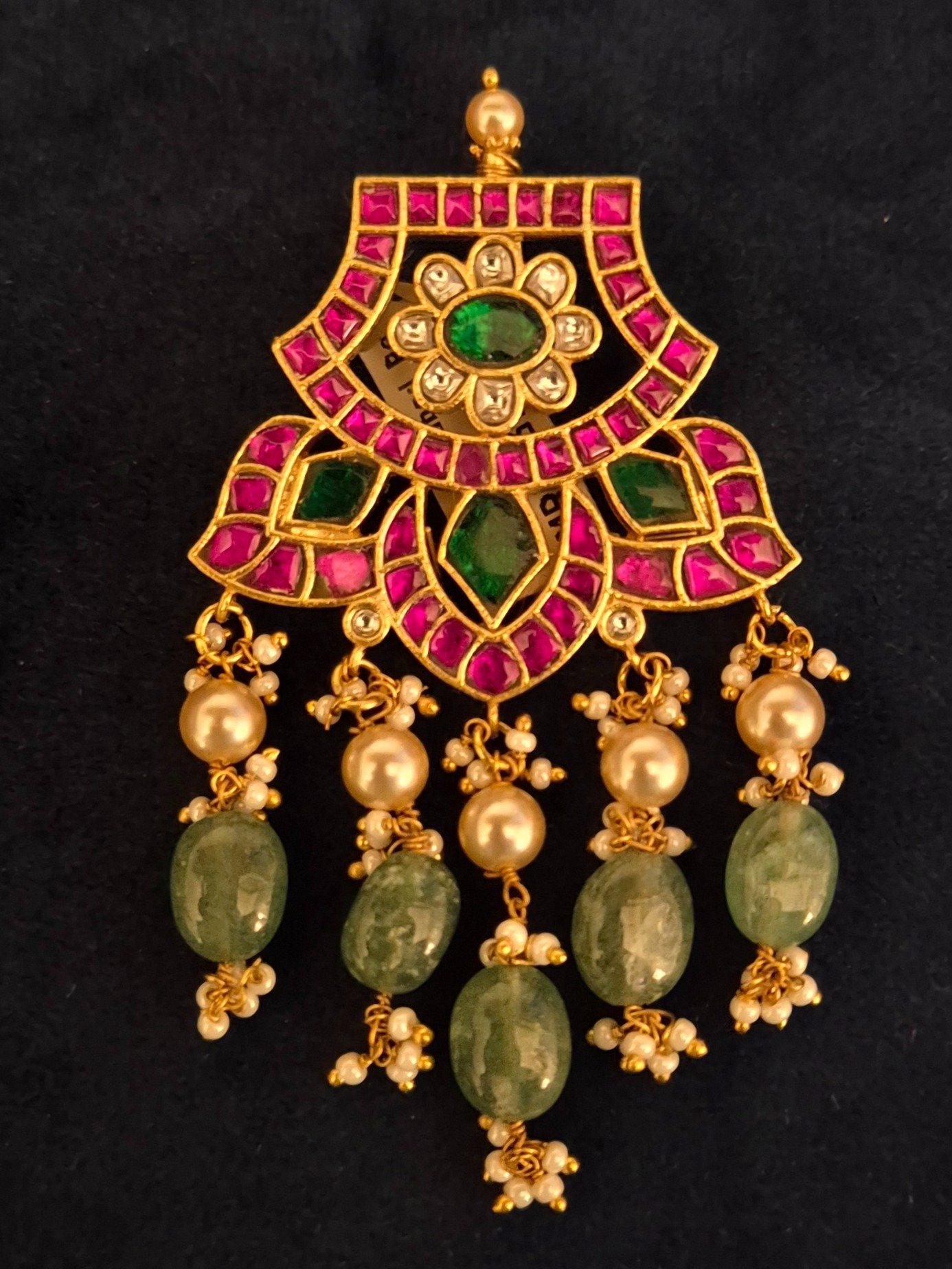 Jadau kundan Pendant JDP-KD-007