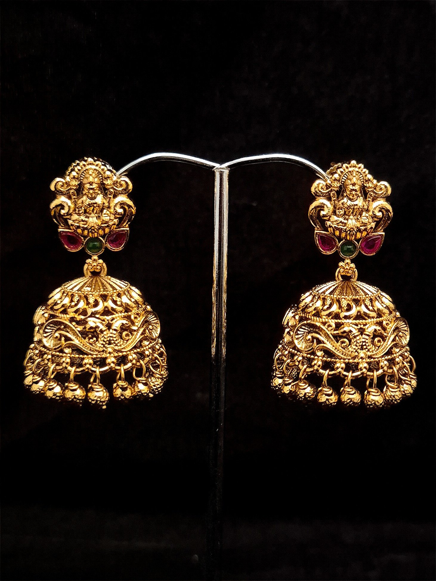 Antique Jhumukas EAR-AQ-KP-016