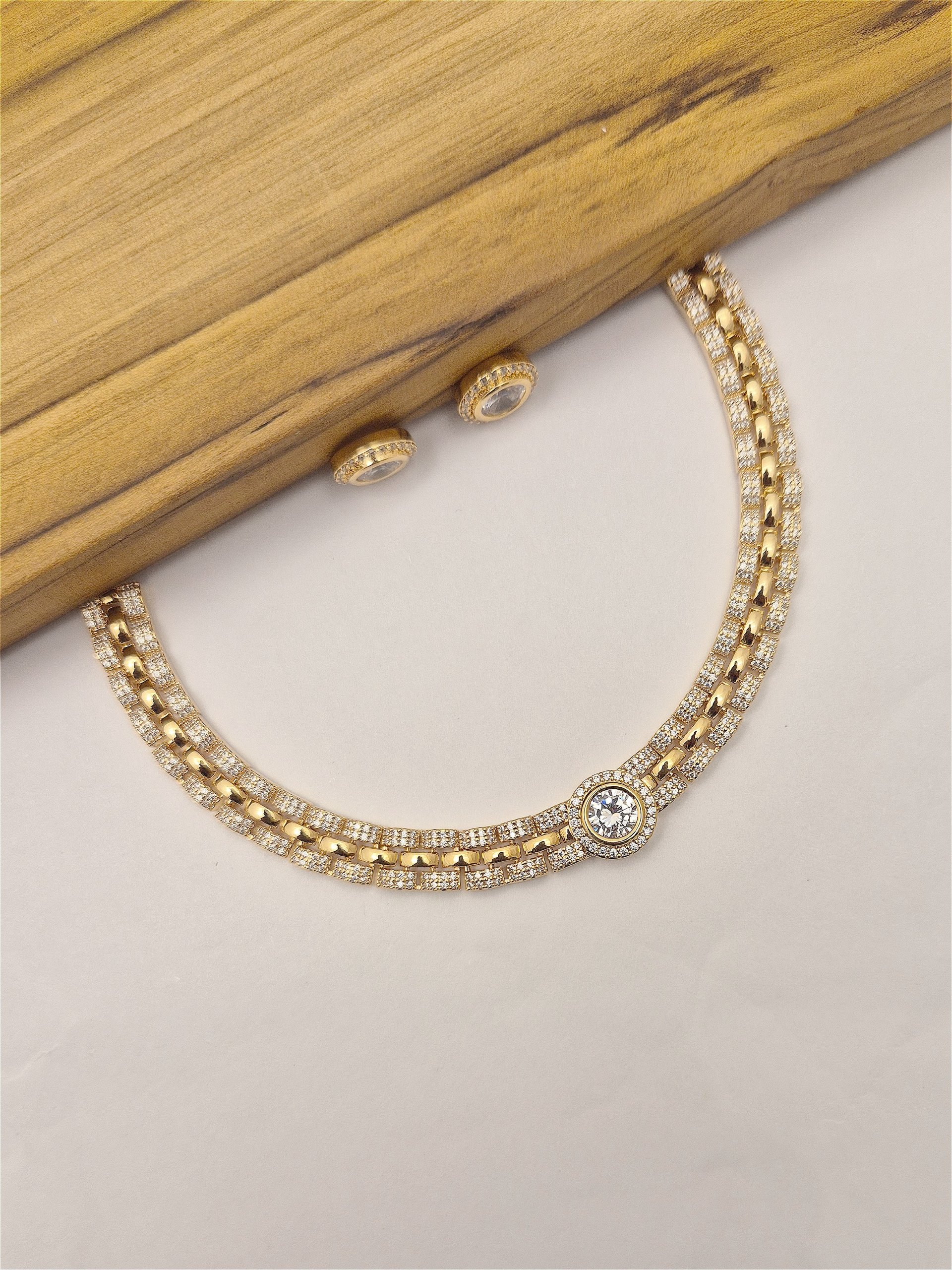 Zircon Necklace NCK-GP-ZC-003