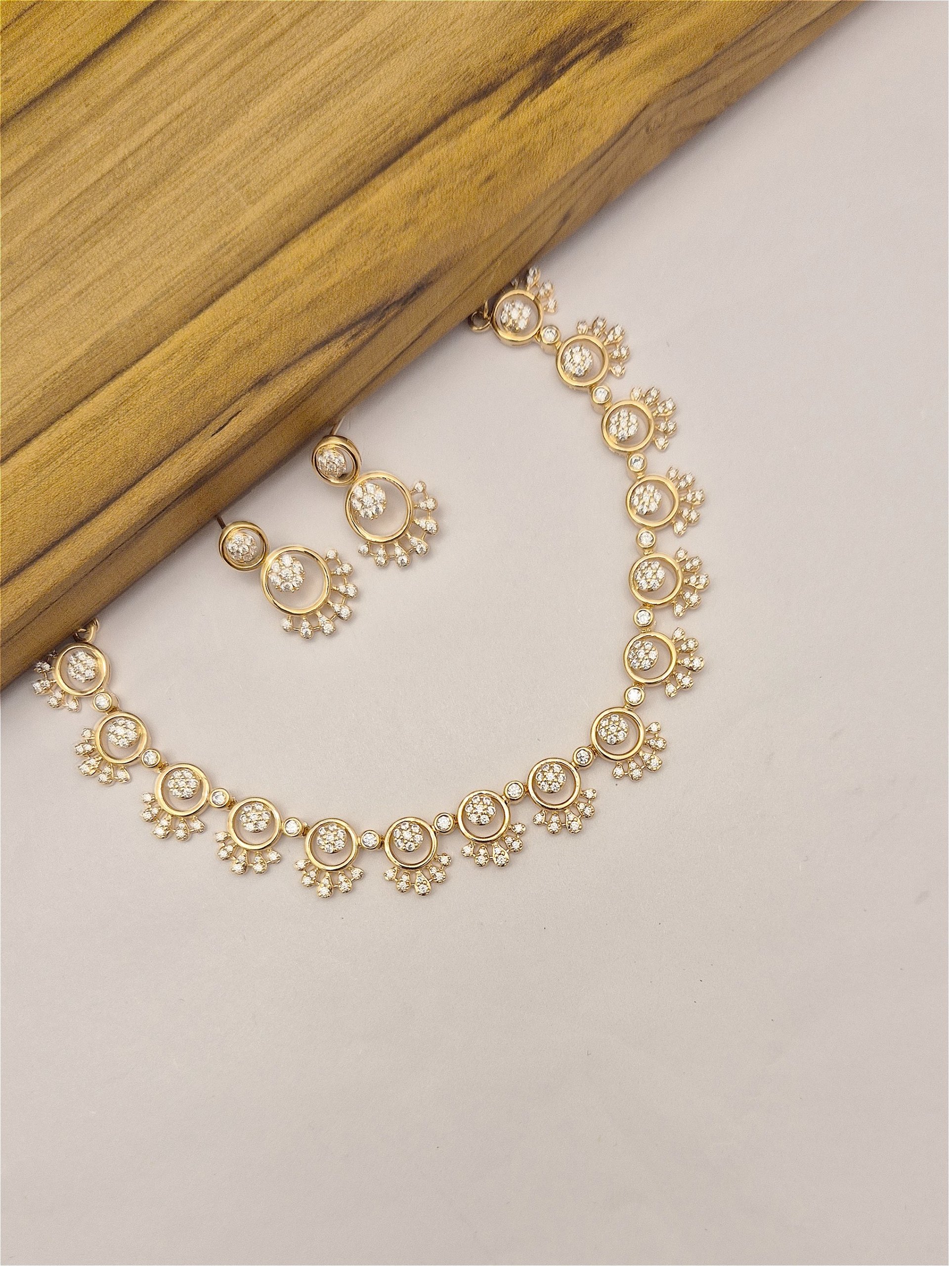 Zircon Necklace NCK-GP-ZC-0013