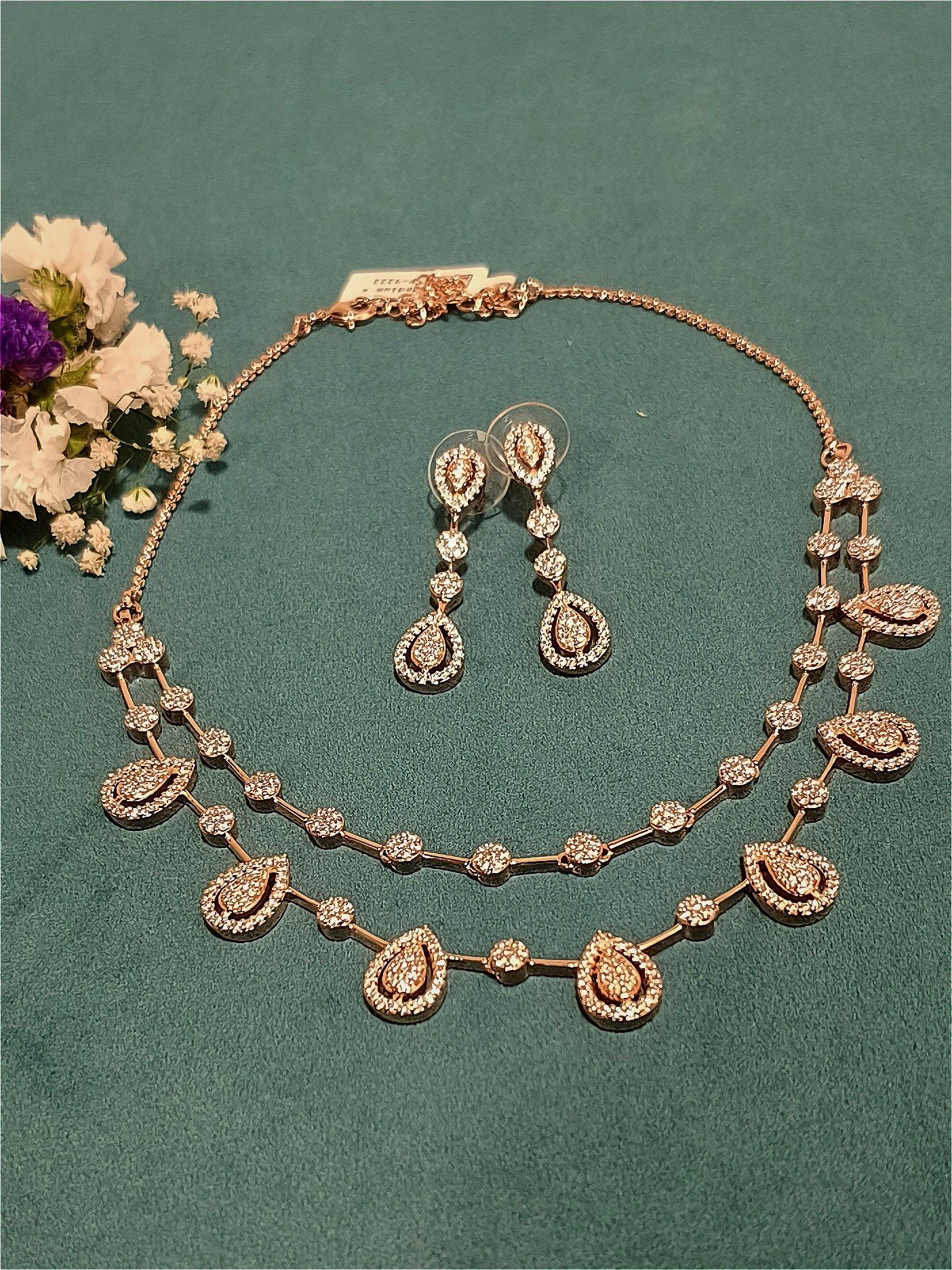 Zircon necklace NCK-RG-ZC-004
