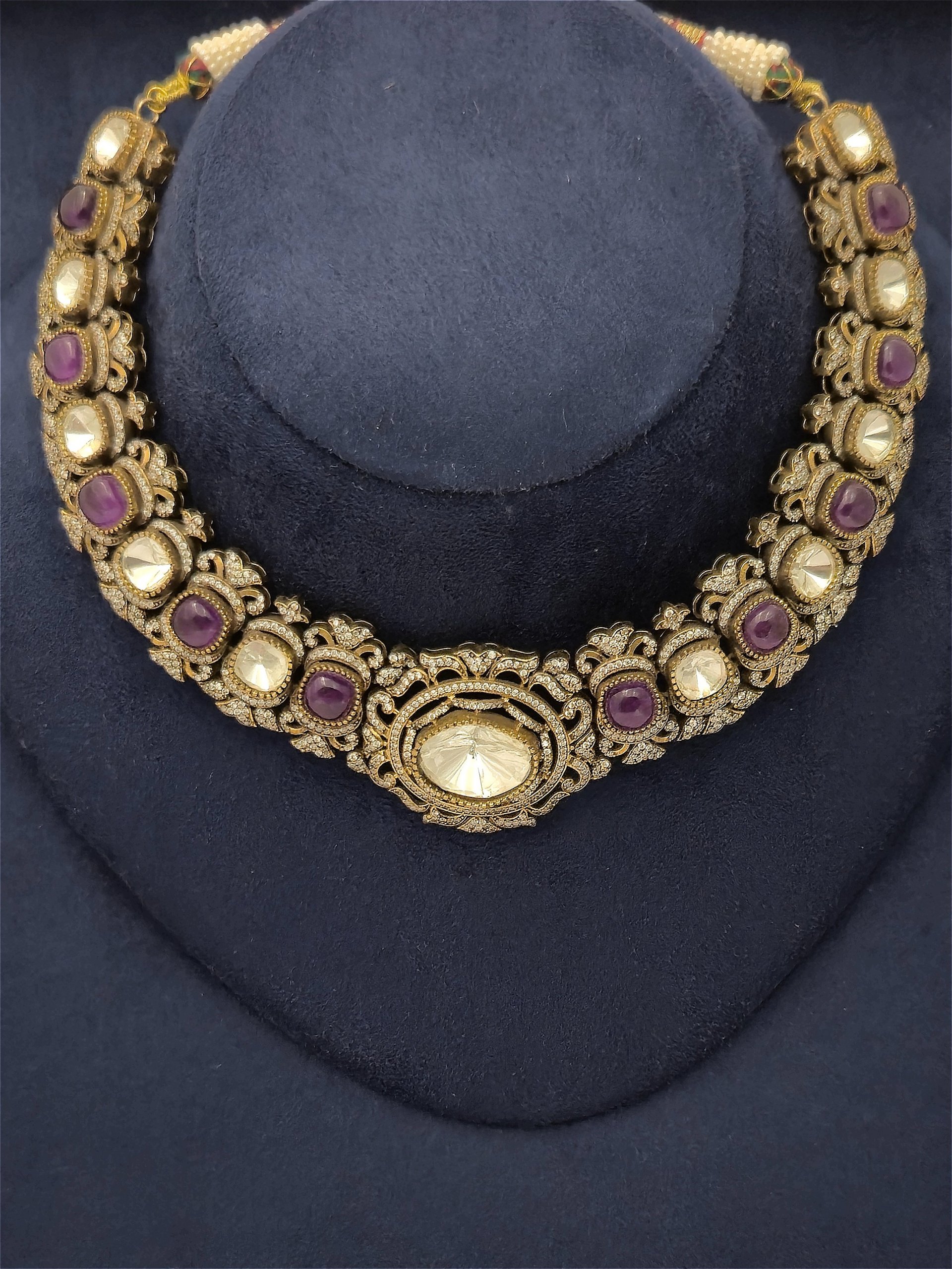 Kundan Necklace NCK-GP-KD-024