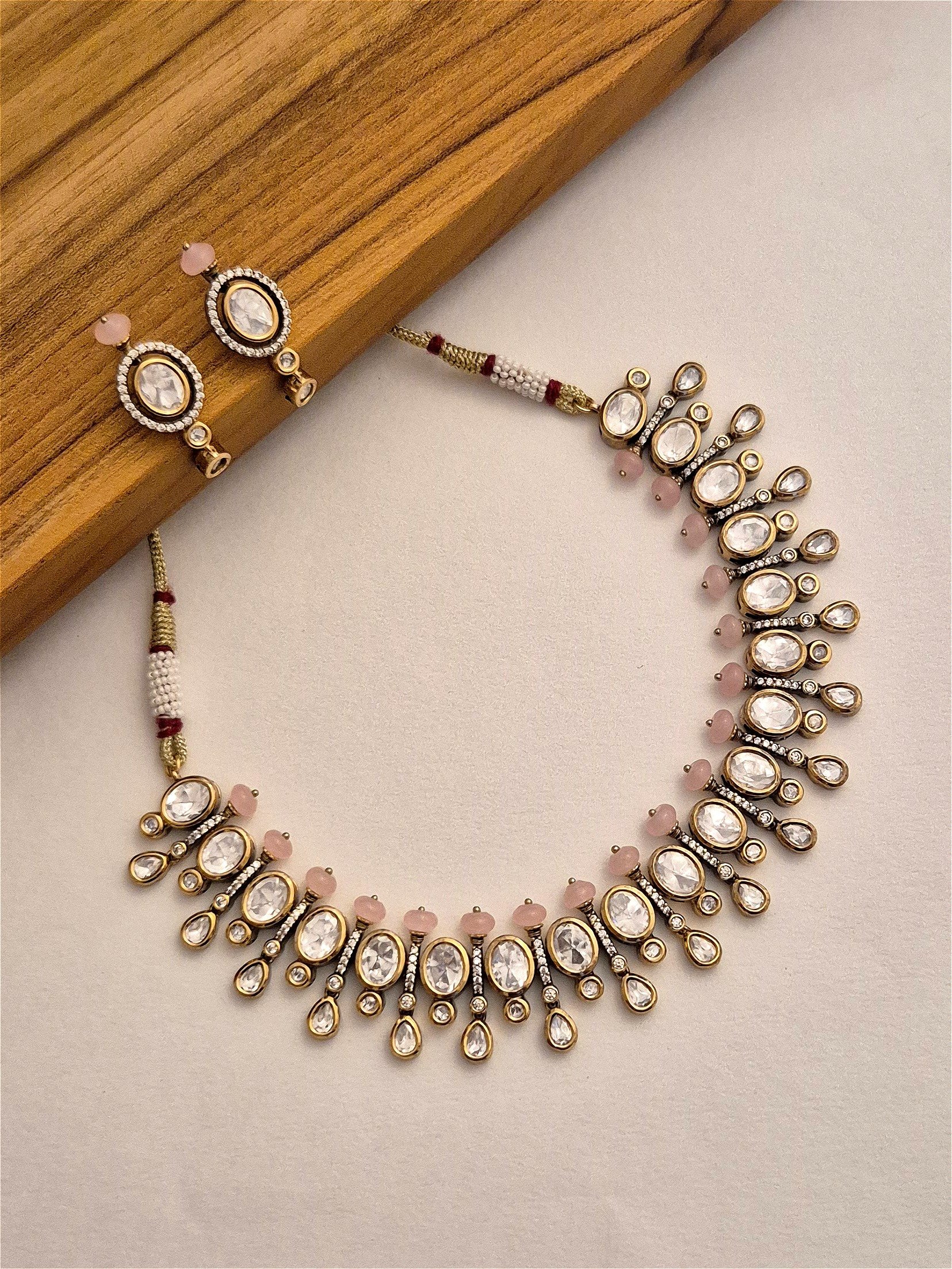 Kundan Necklace NCK-GP-KD-036
