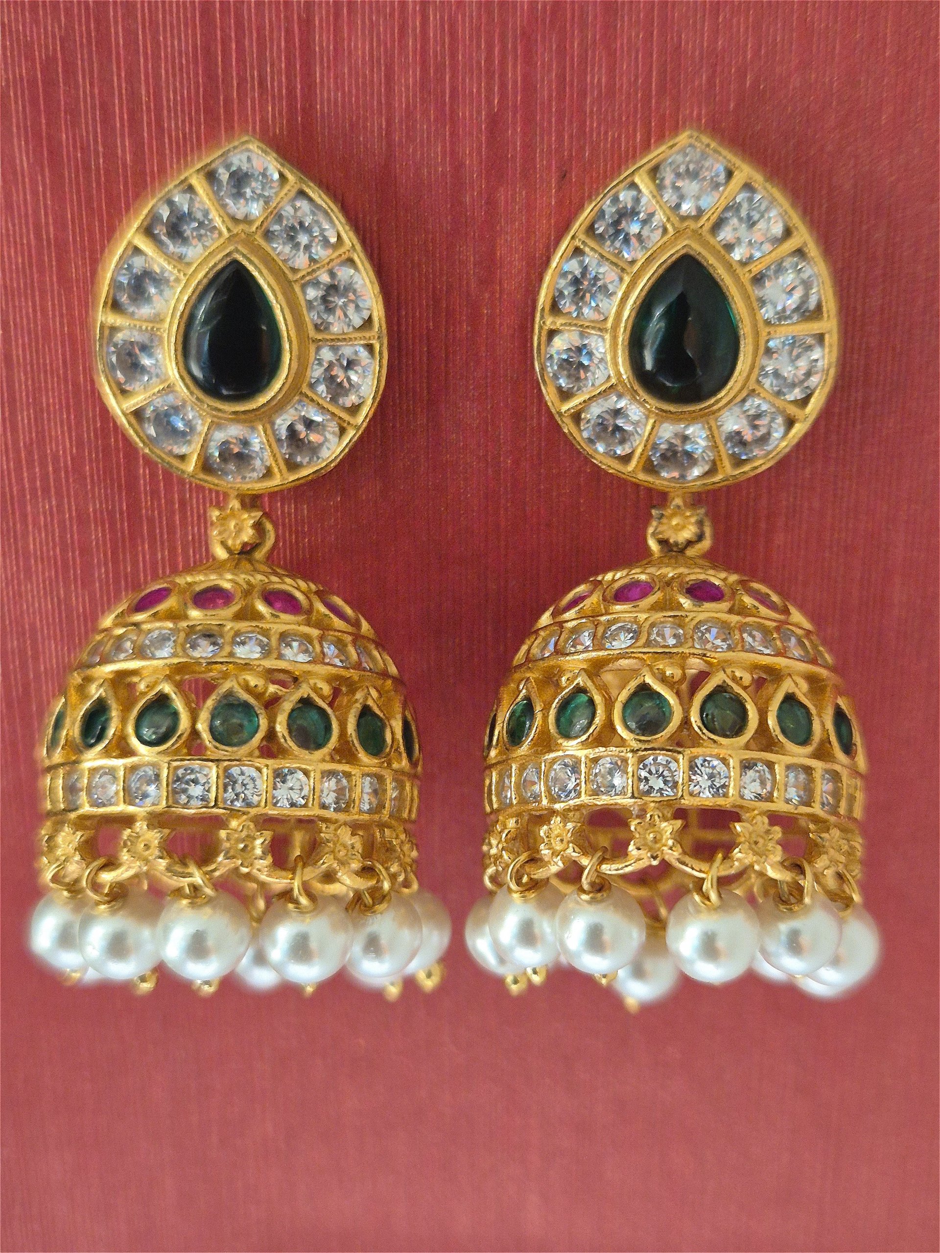 Silver Earring SRE-GP-083